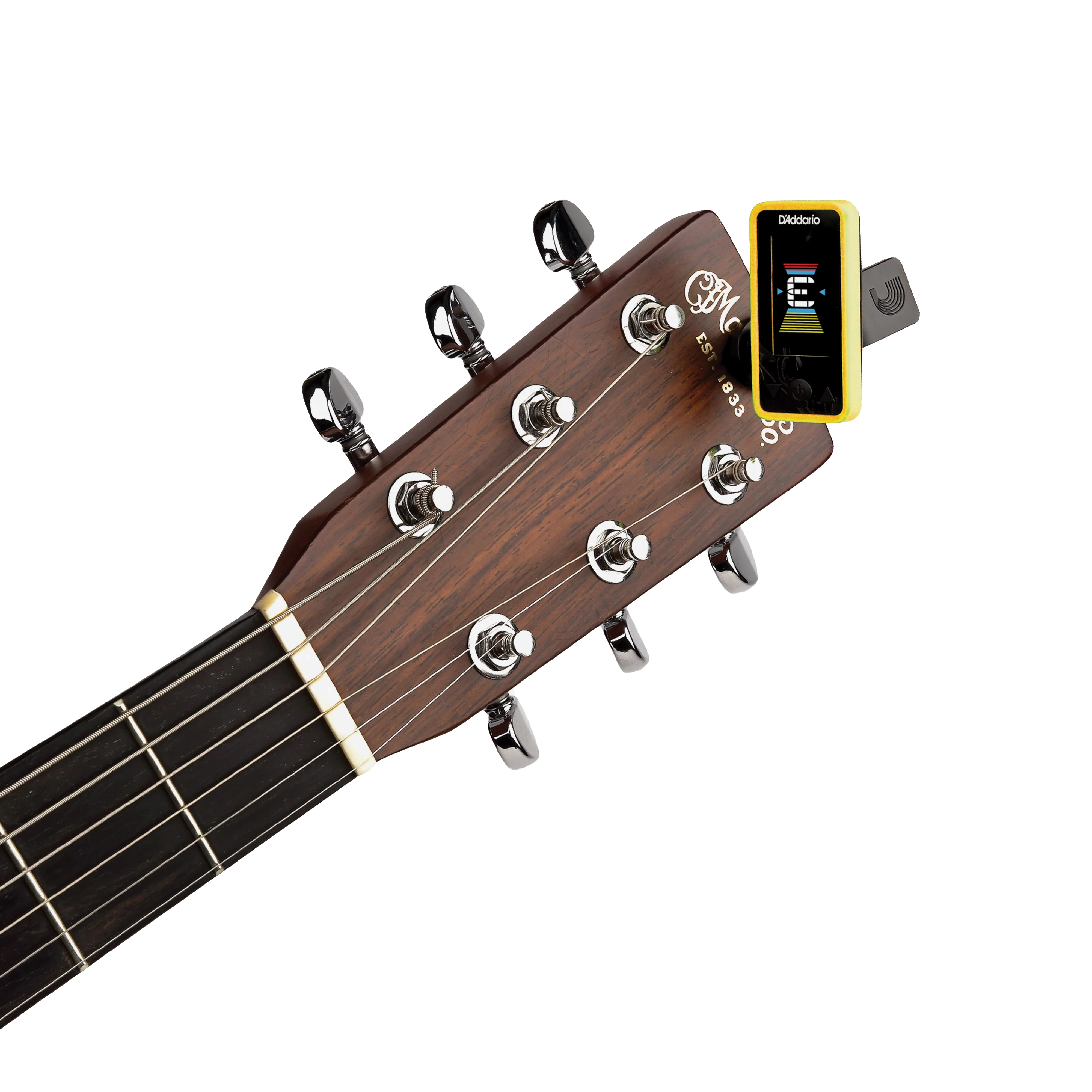 Accordeur à pince Eclipse, jaune, par D'Addario - Image 3