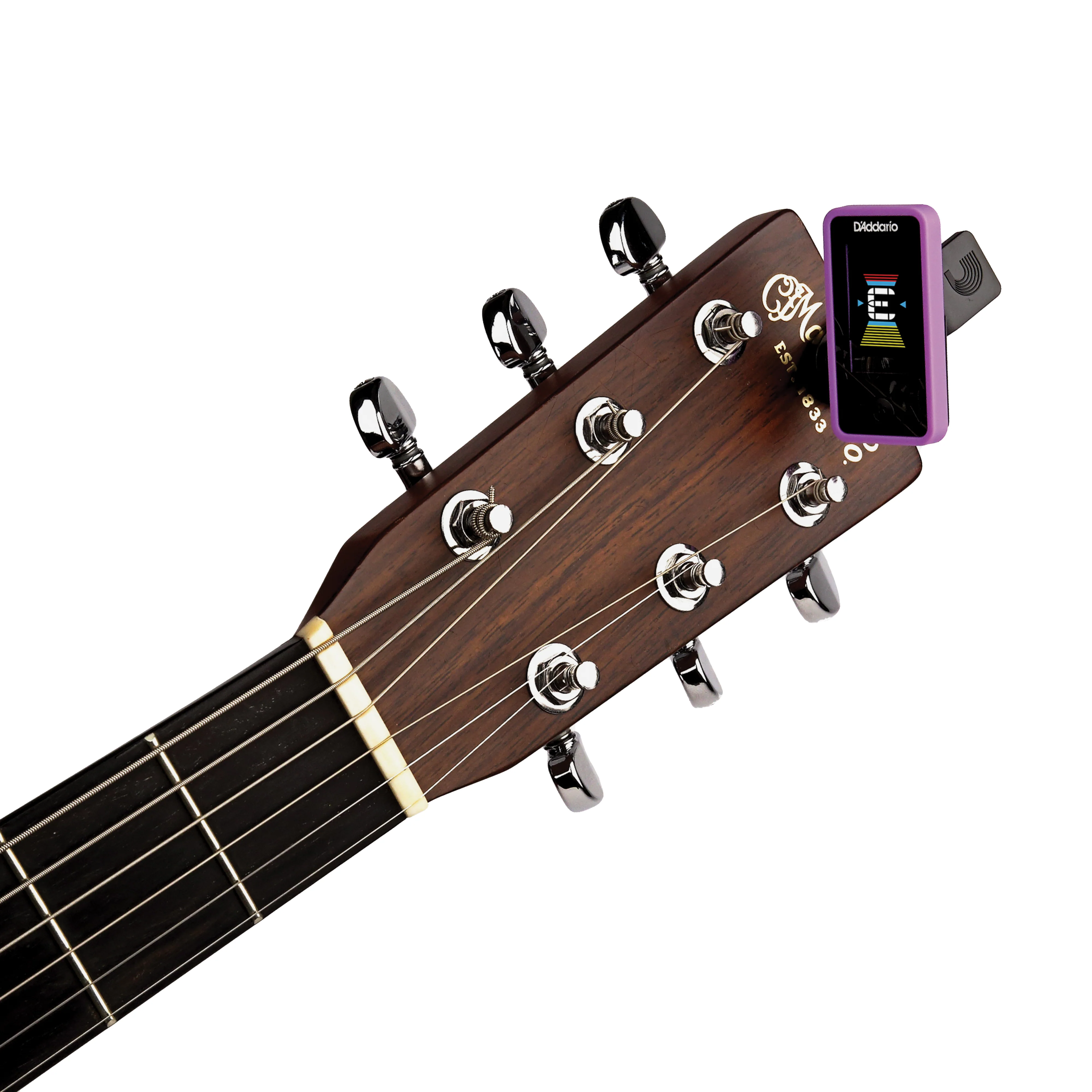 Accordeur à pince Eclipse, mauve, par D'Addario - Image 3
