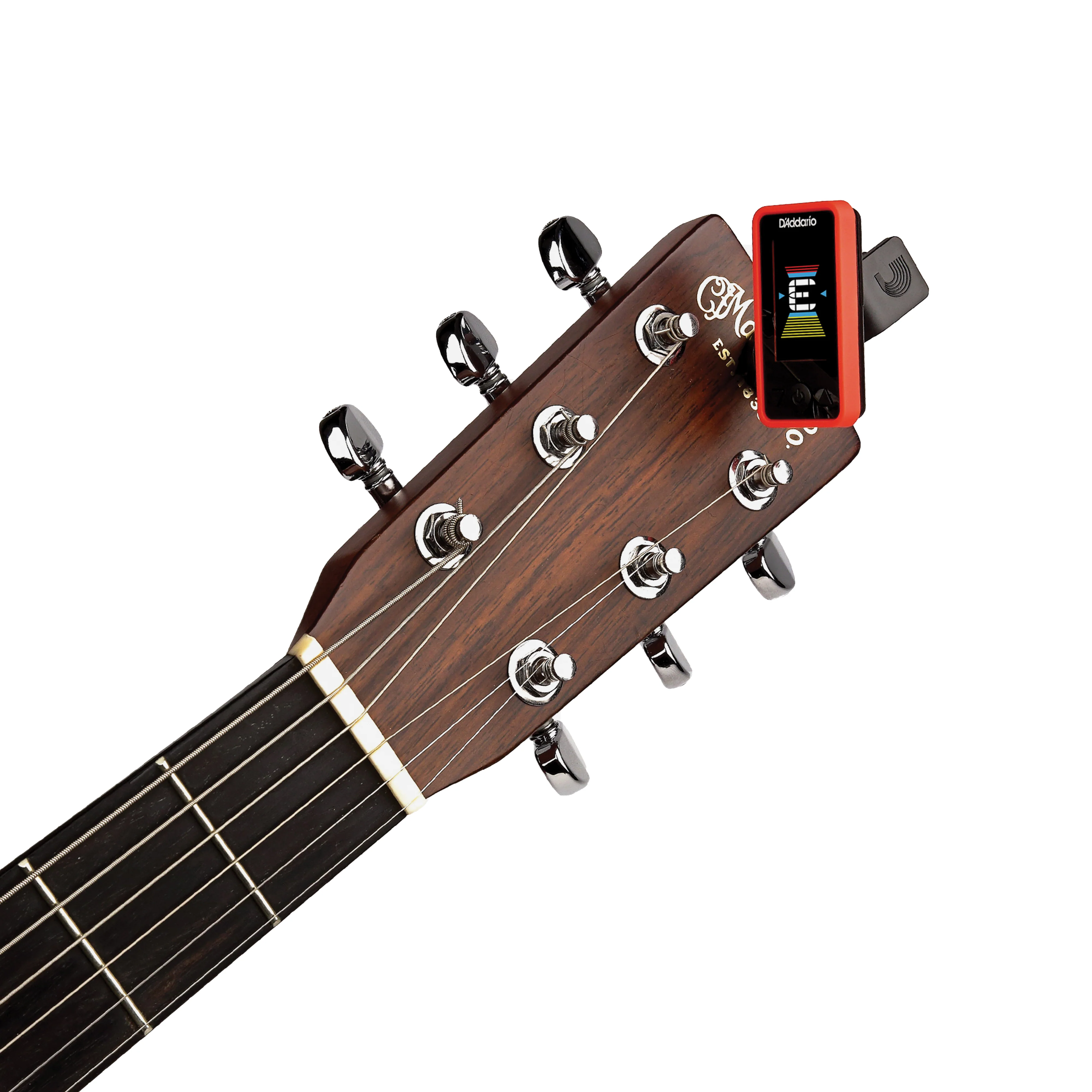 Accordeur à pince Eclipse, rouge, par D'Addario - Image 3