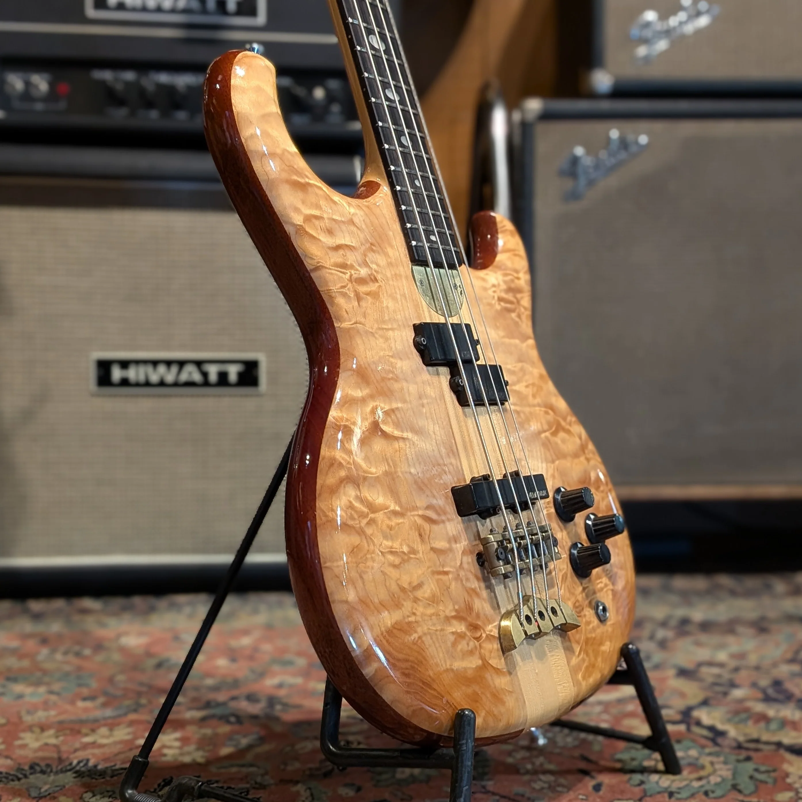 Alembic Persuader Bass - Quilted Maple - Image 2