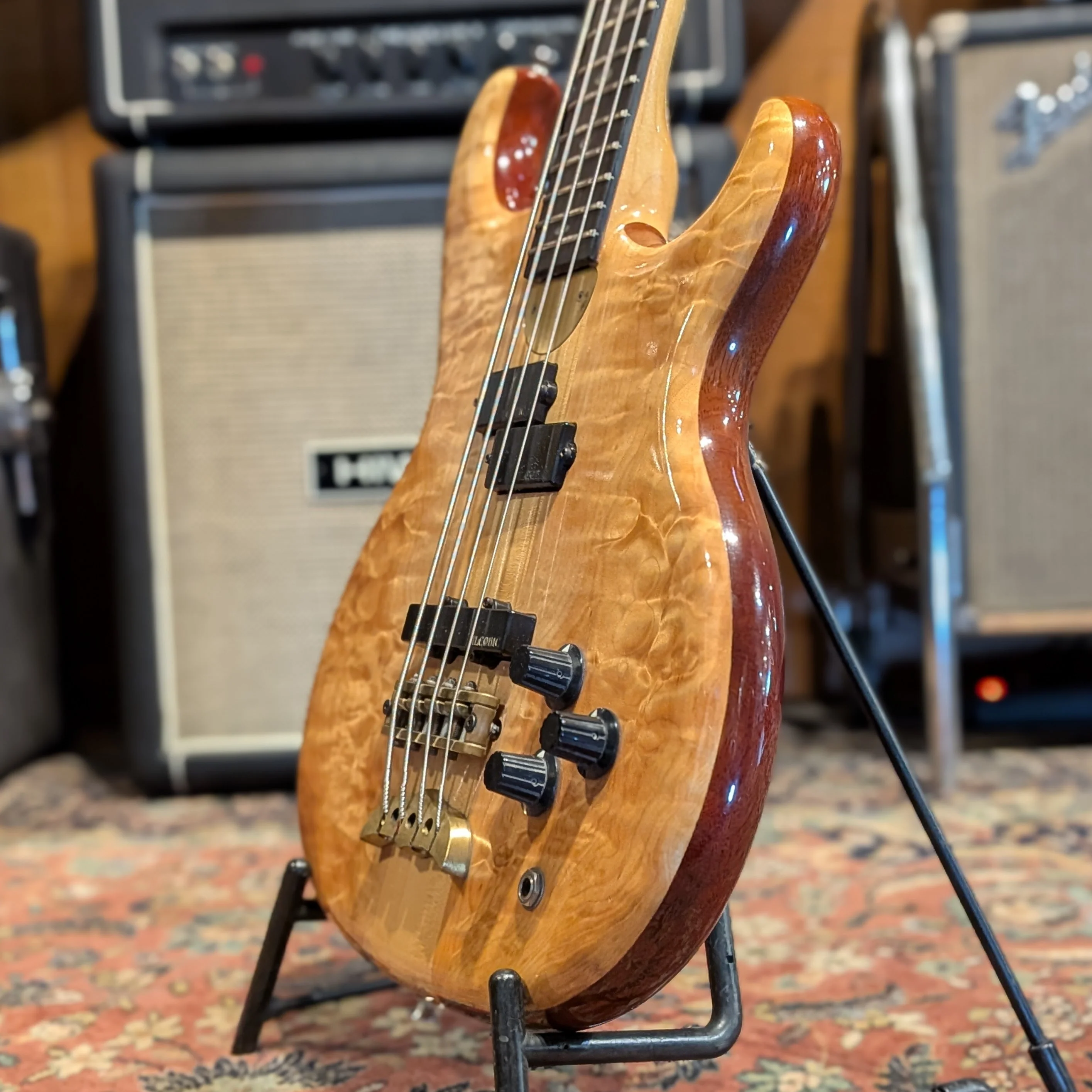Alembic Persuader Bass - Quilted Maple - Image 4