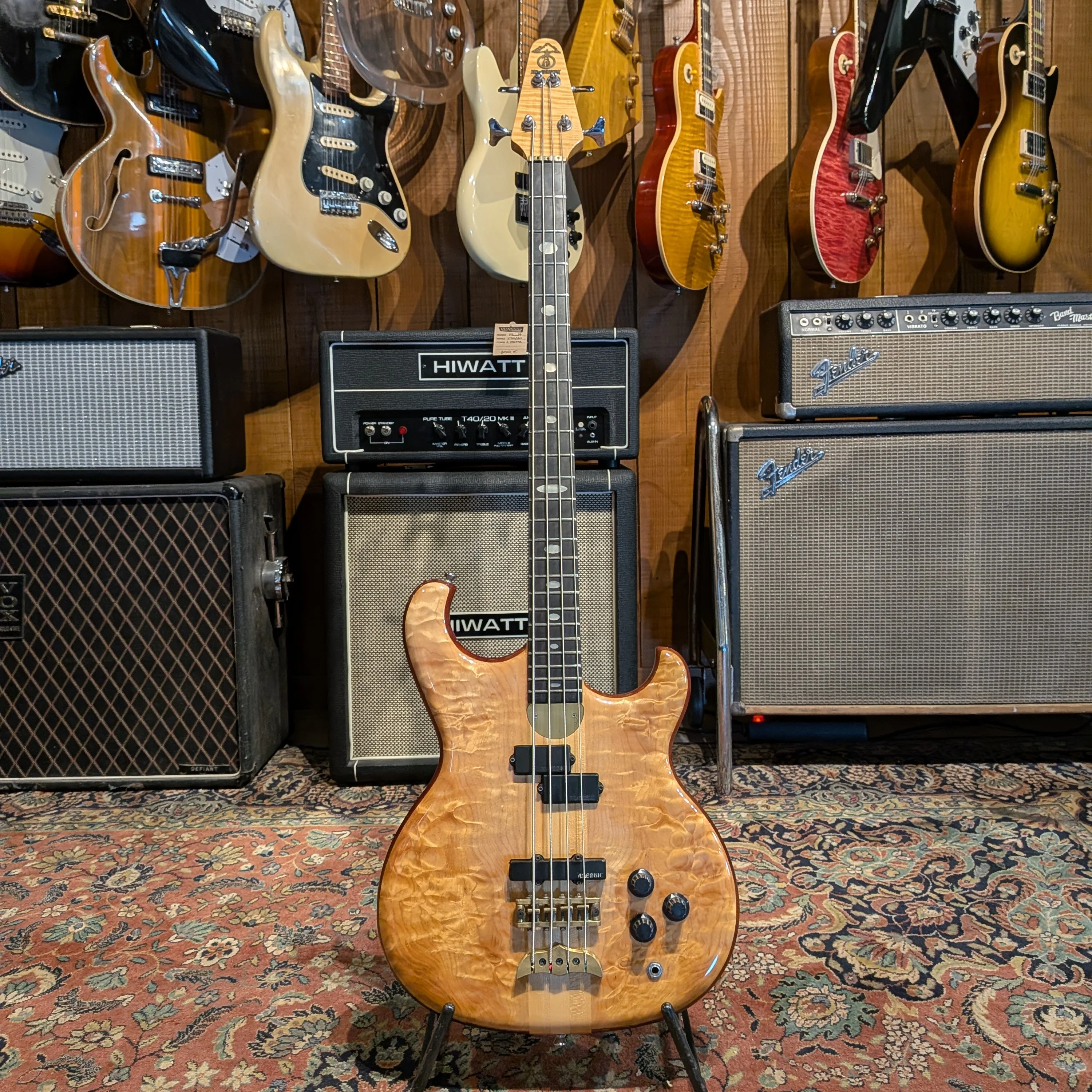 Alembic Persuader Bass - Quilted Maple - Image 5