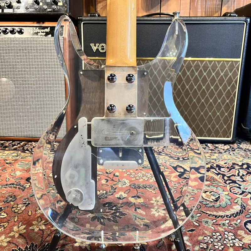 Ampeg Dan Armstrong Lucite Guitar 1970 - Clear - Image 2