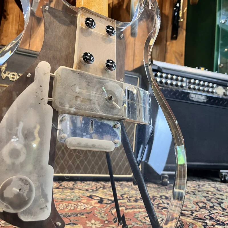 Ampeg Dan Armstrong Lucite Guitar 1970 - Clear - Image 8