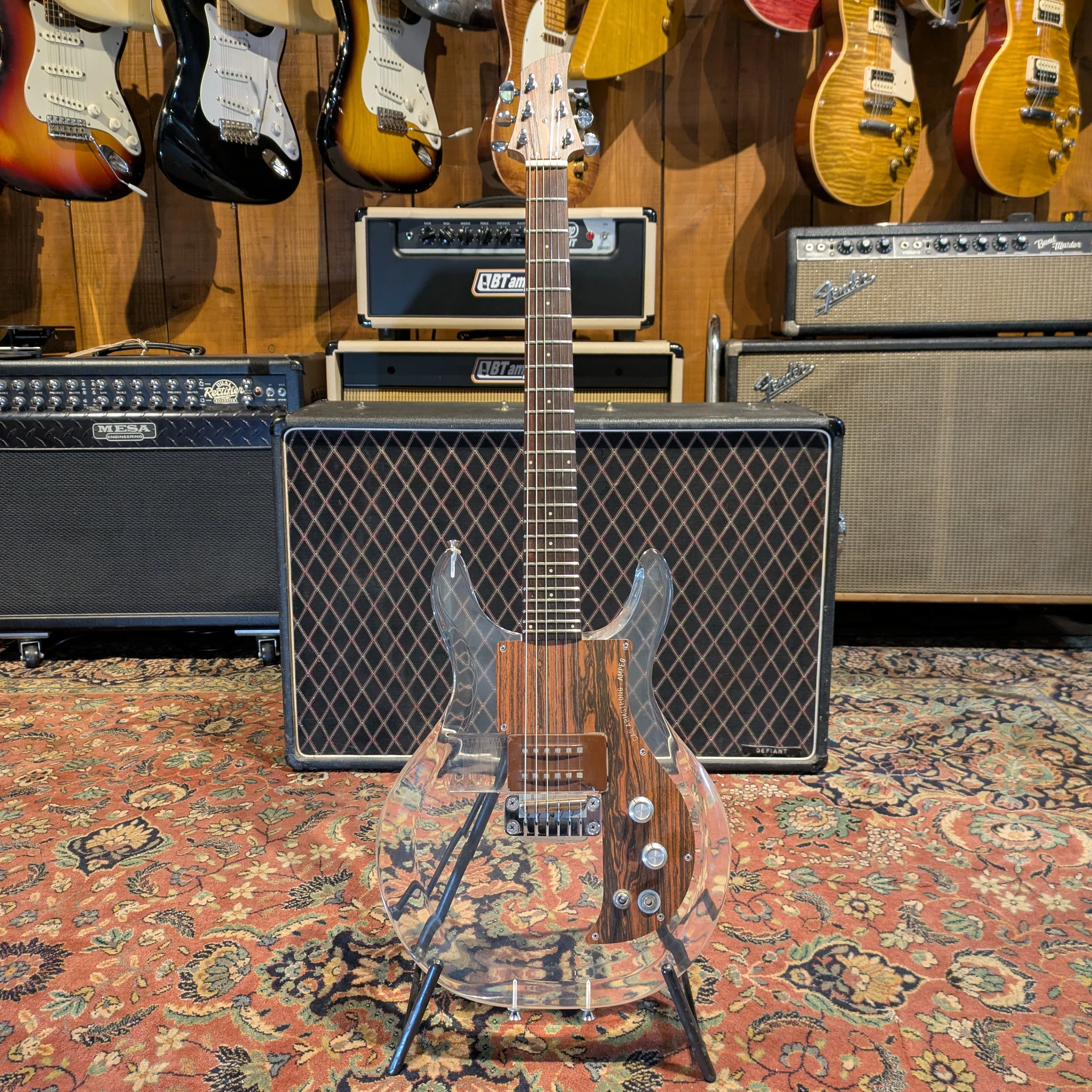 Ampeg Dan Armstrong Lucite Guitar 1971 - Clear - Image 10
