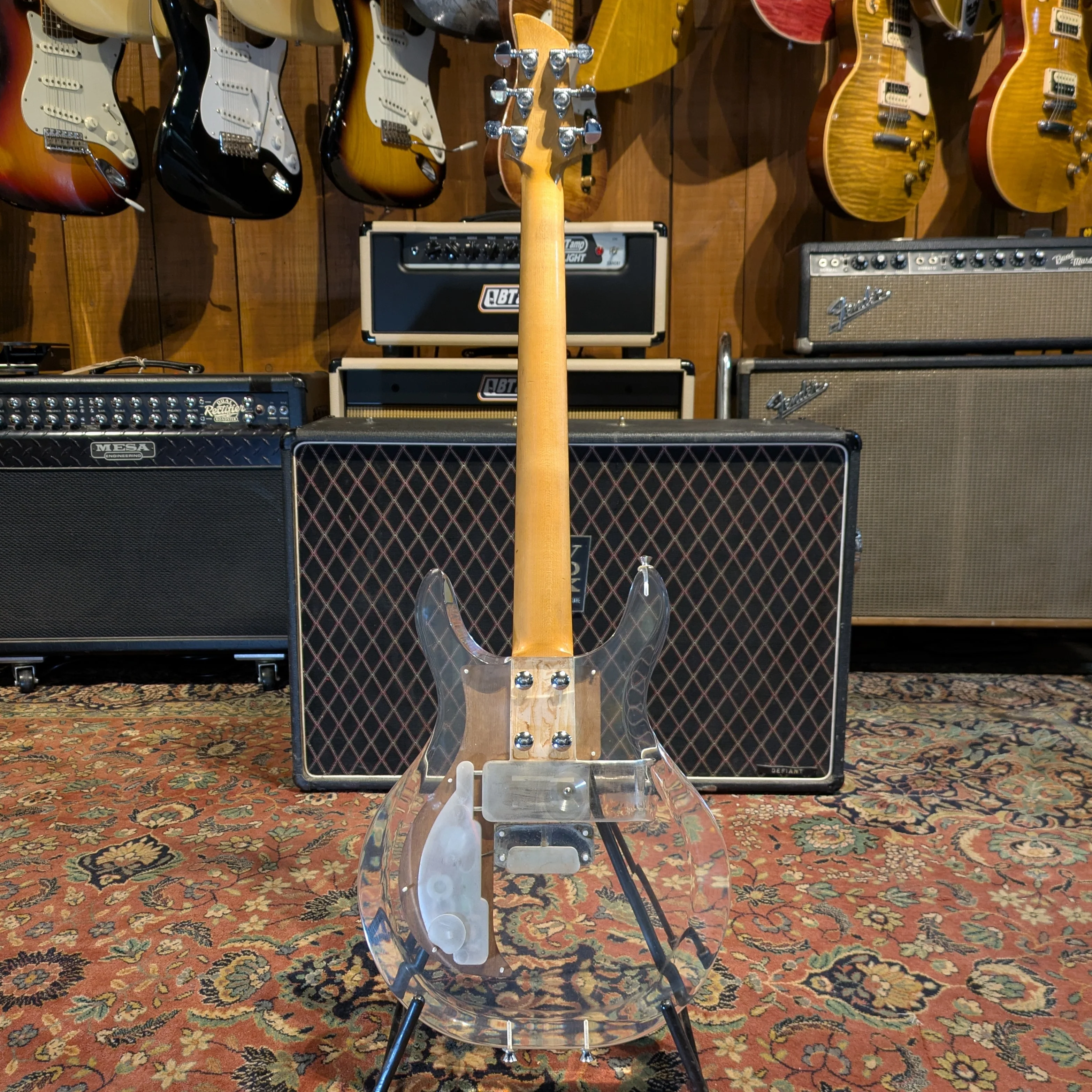 Ampeg Dan Armstrong Lucite Guitar 1971 - Clear - Image 11