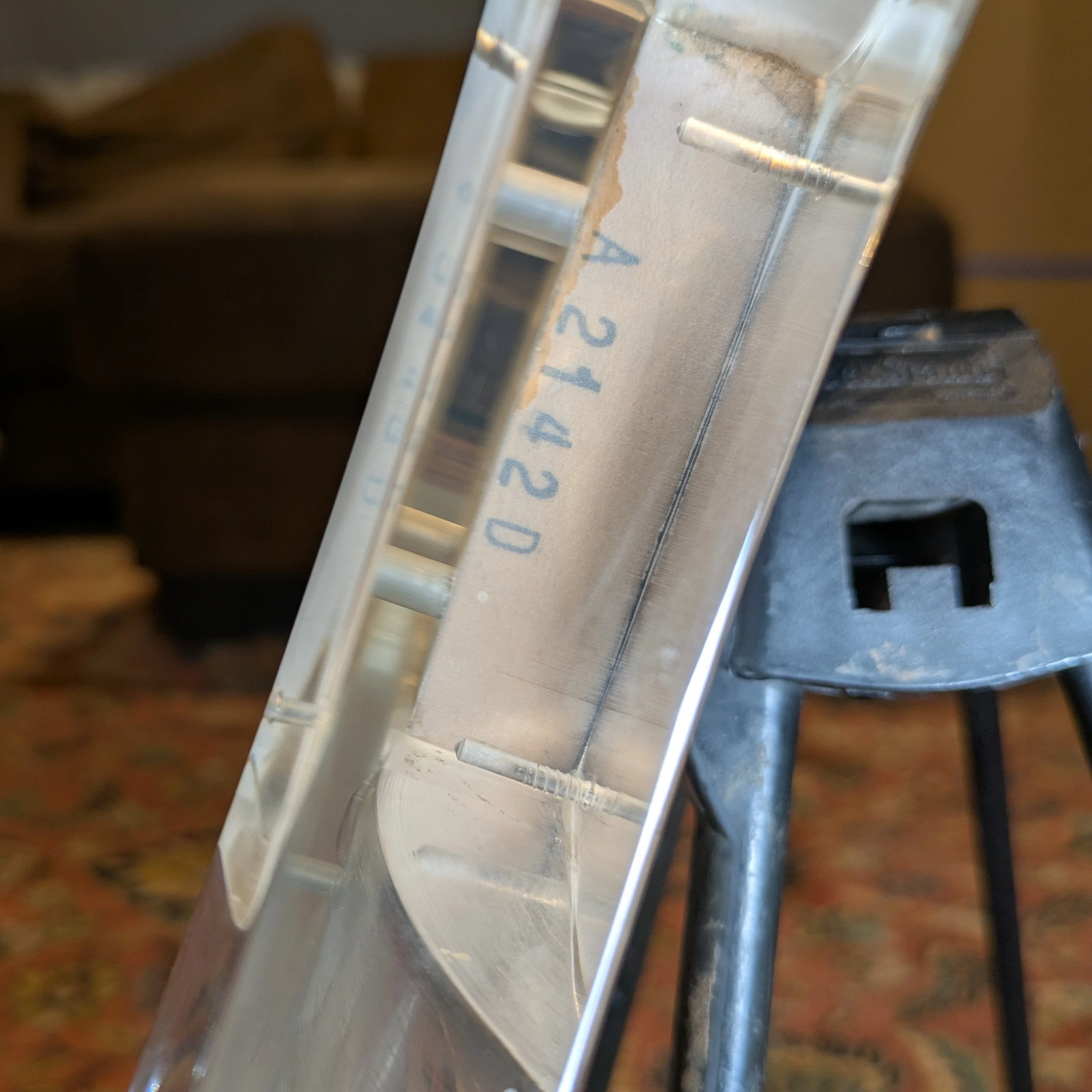 Ampeg Dan Armstrong Lucite Guitar 1971 - Clear - Image 8