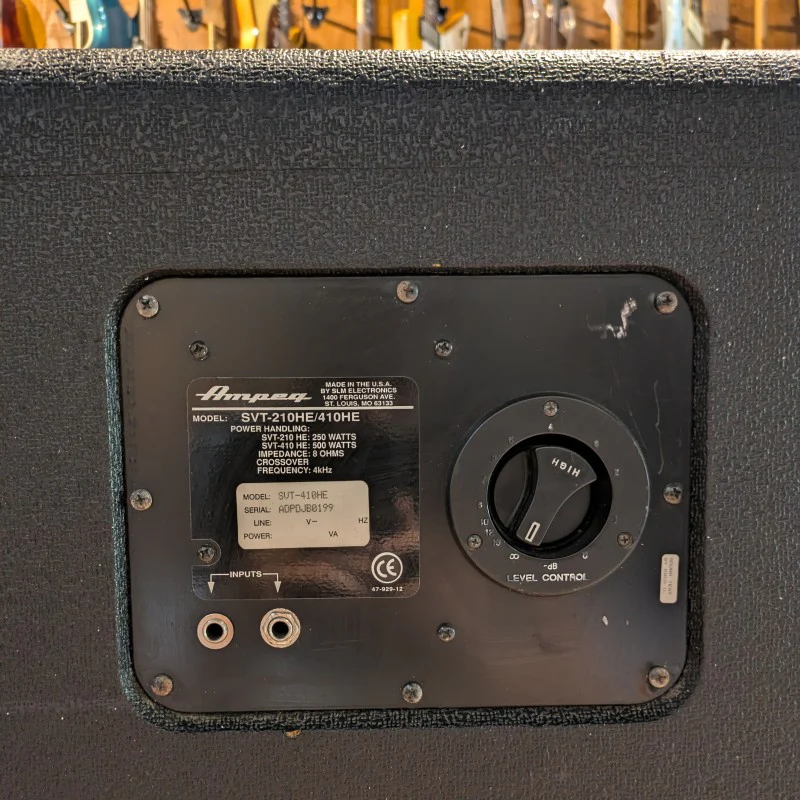 Ampeg SVT-410HE Classic Series 500-Watt 4x10 - Image 6