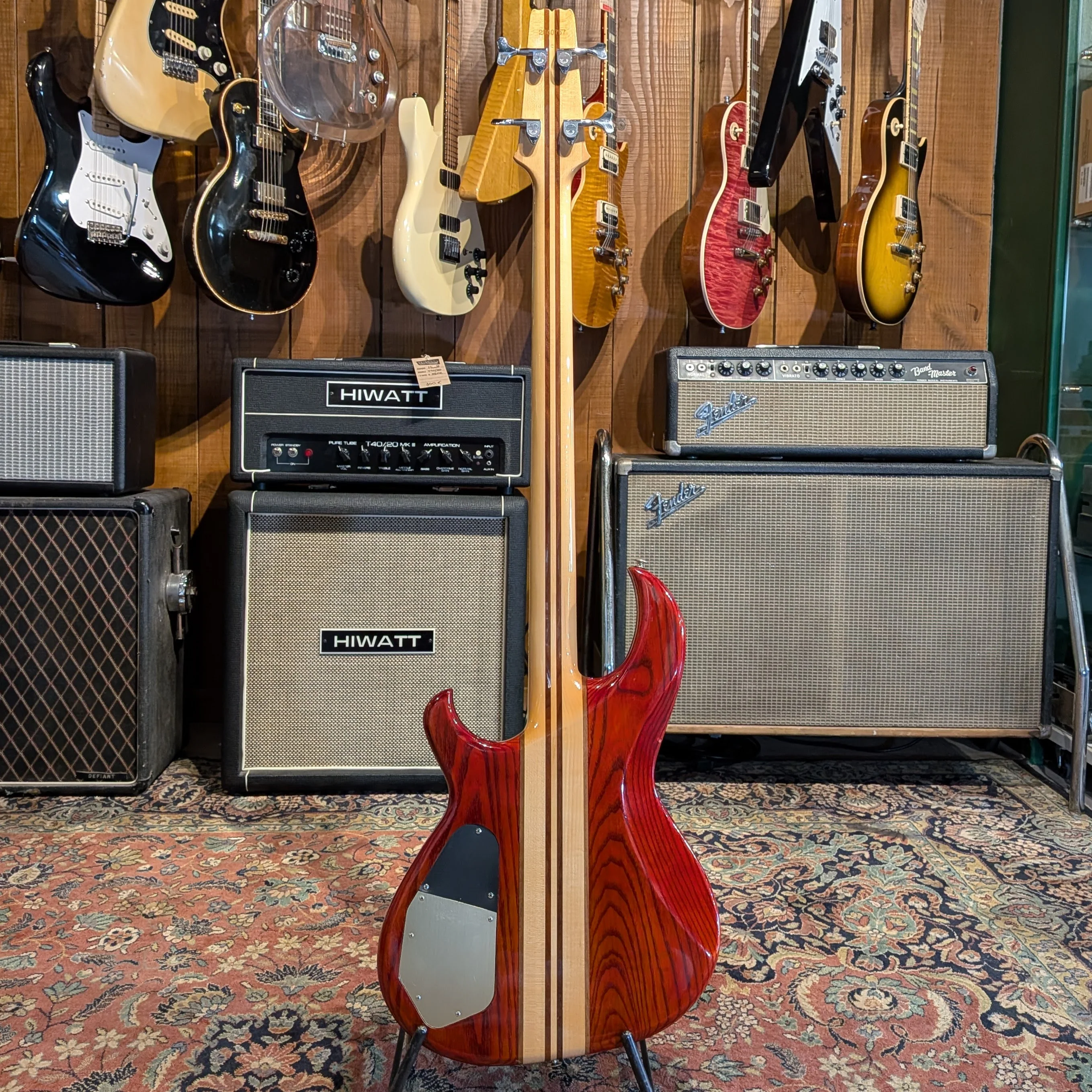 Aria Pro II SB-1000 Bass 4-Strings Paduak Red - Image 5