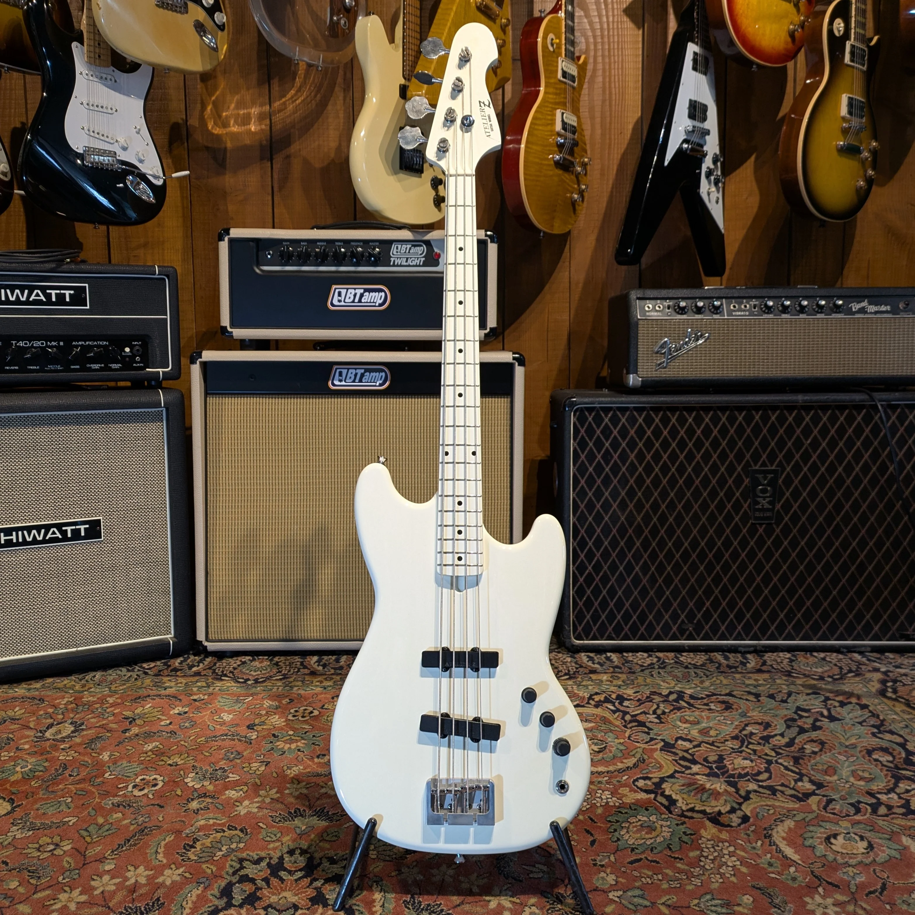 ATELIER Z Shortscale Mustang Style - White - Image 3