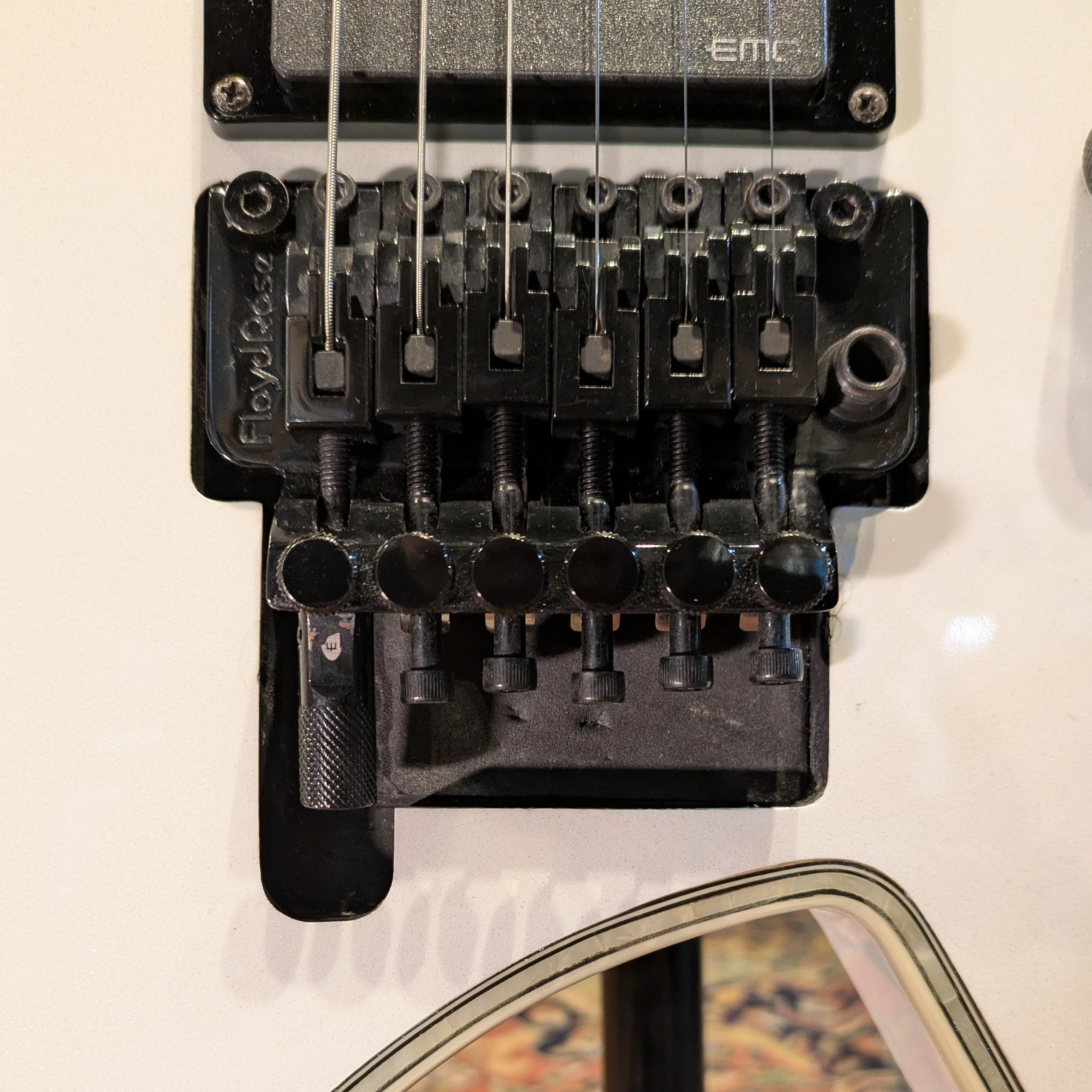 B.C. Rich Warlock NJ DLX 2012 - Pearl White - Image 7