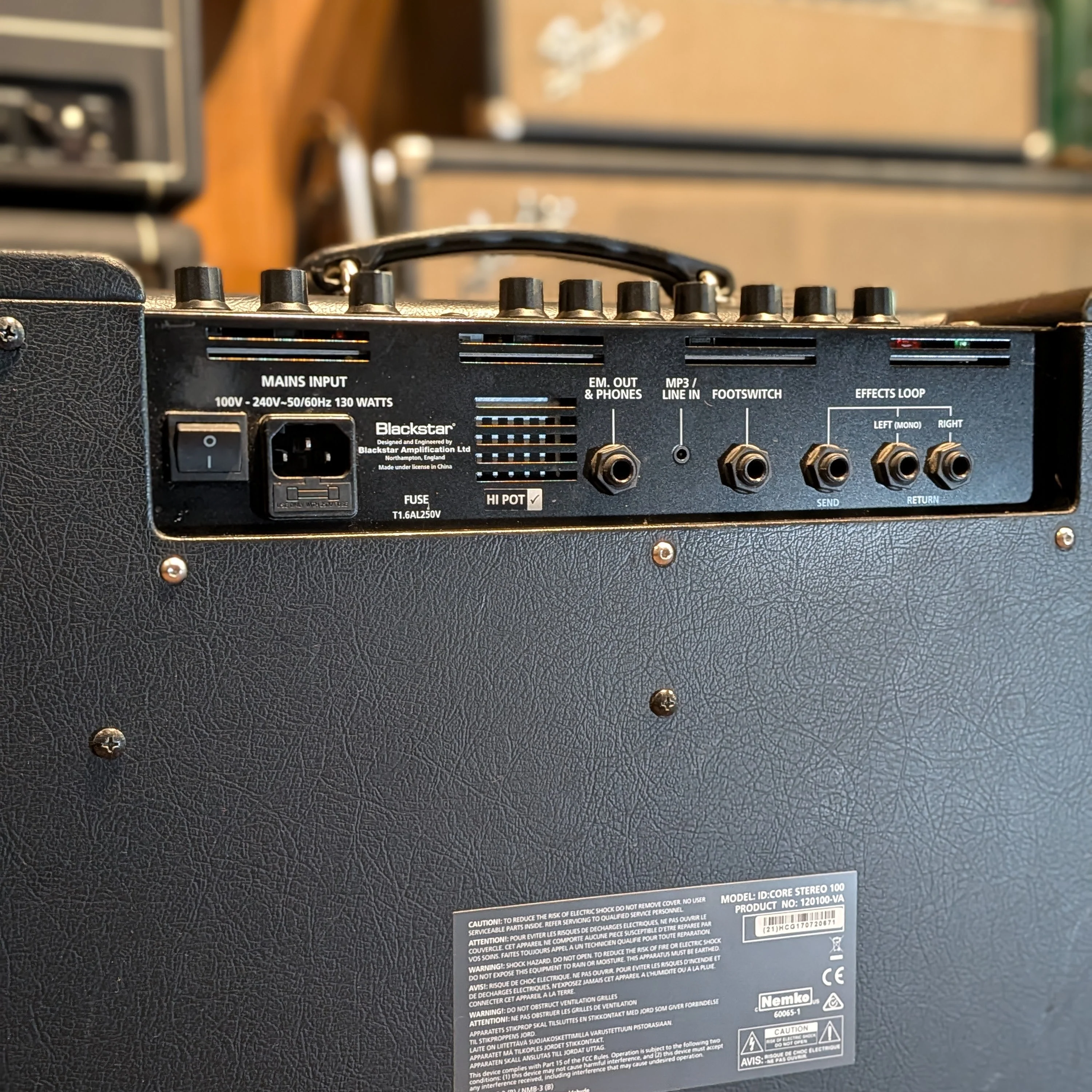 Blackstar ID:Core Stereo 100 2x10 100W Programmable Guitar Combo - Image 4
