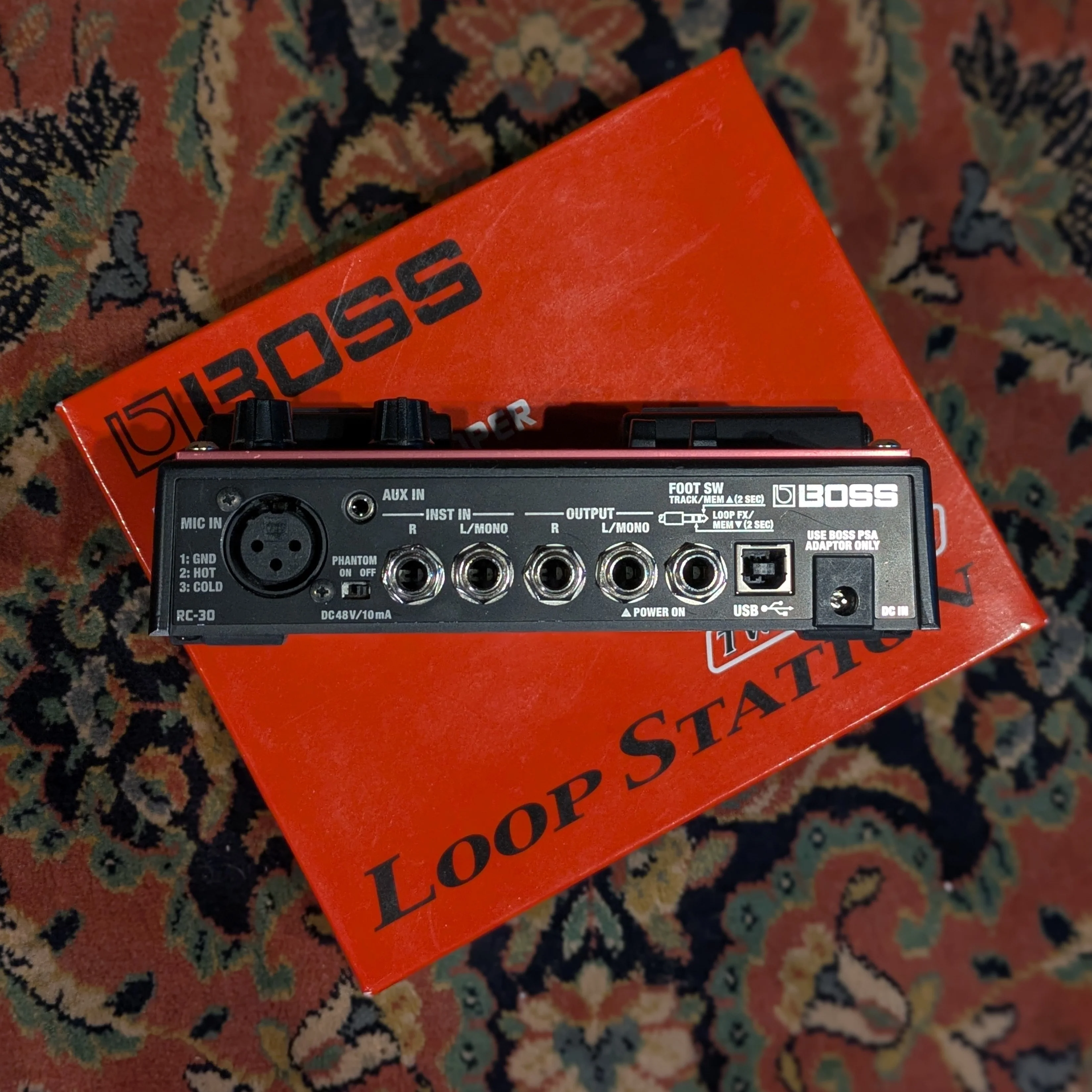 Boss RC-30 Loop Station 2011 - Present - Red - Image 2