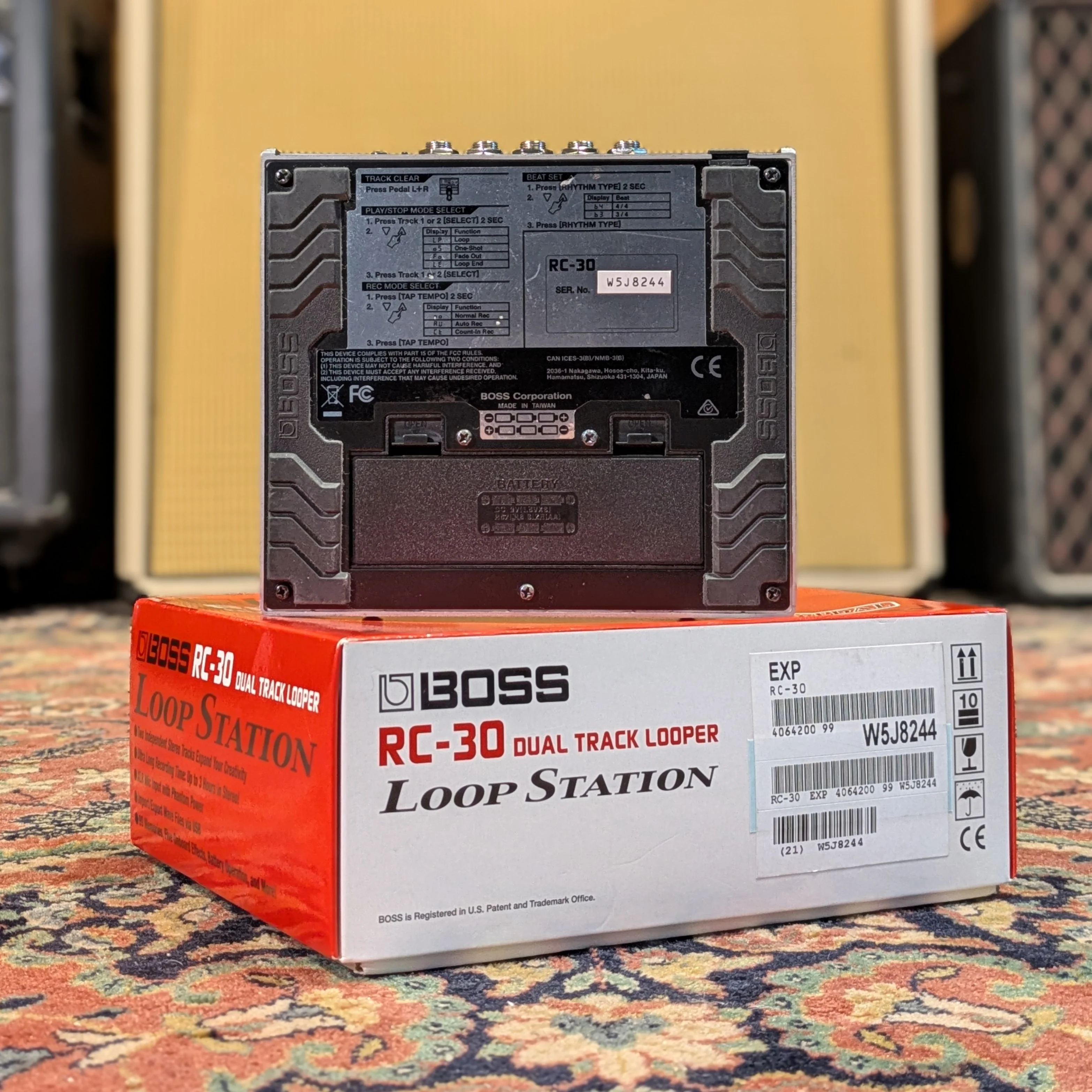 Boss RC-30 Loop Station 2011 - Present - Red - Image 3