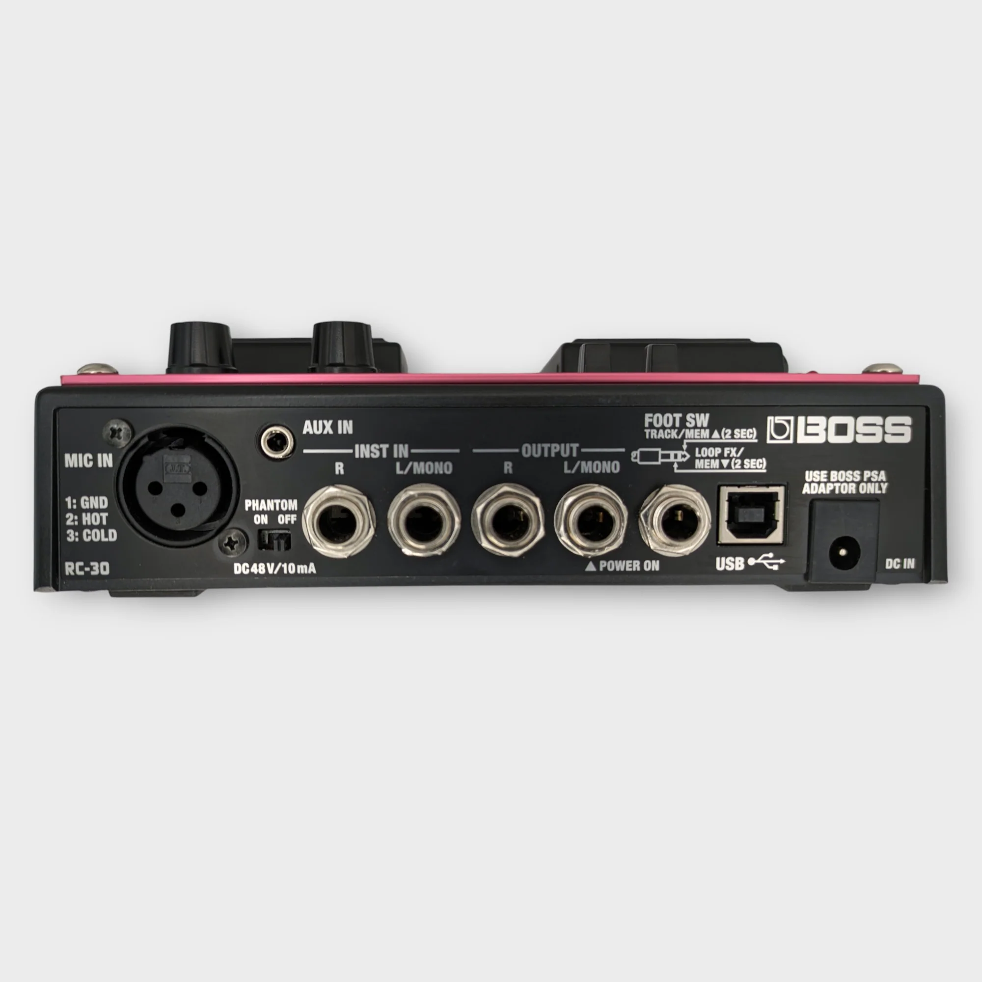 Boss RC-30 Loop Station 2011 - Present - Red - Image 2