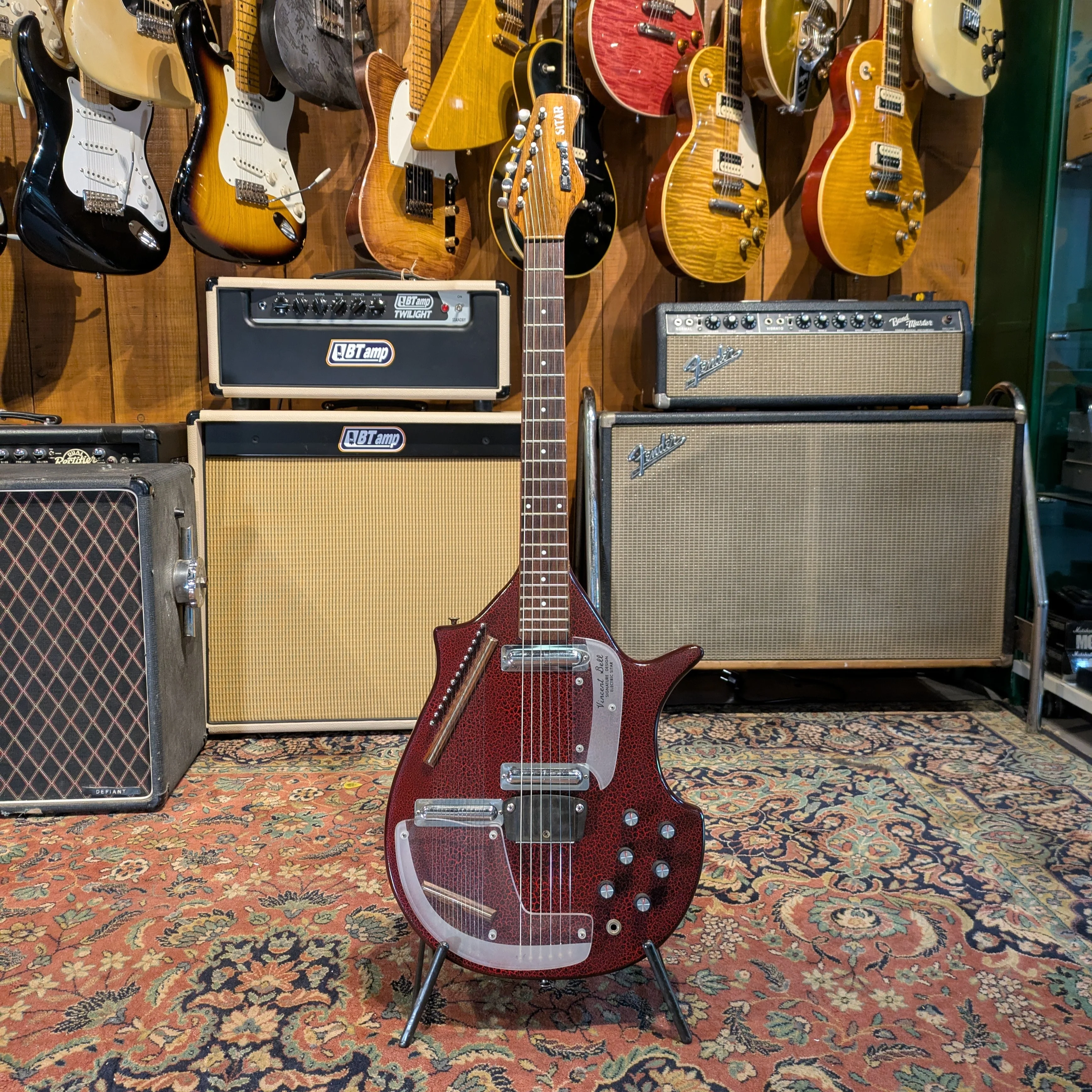 Coral Vincent Bell Electric Sitar 60's - Image 3