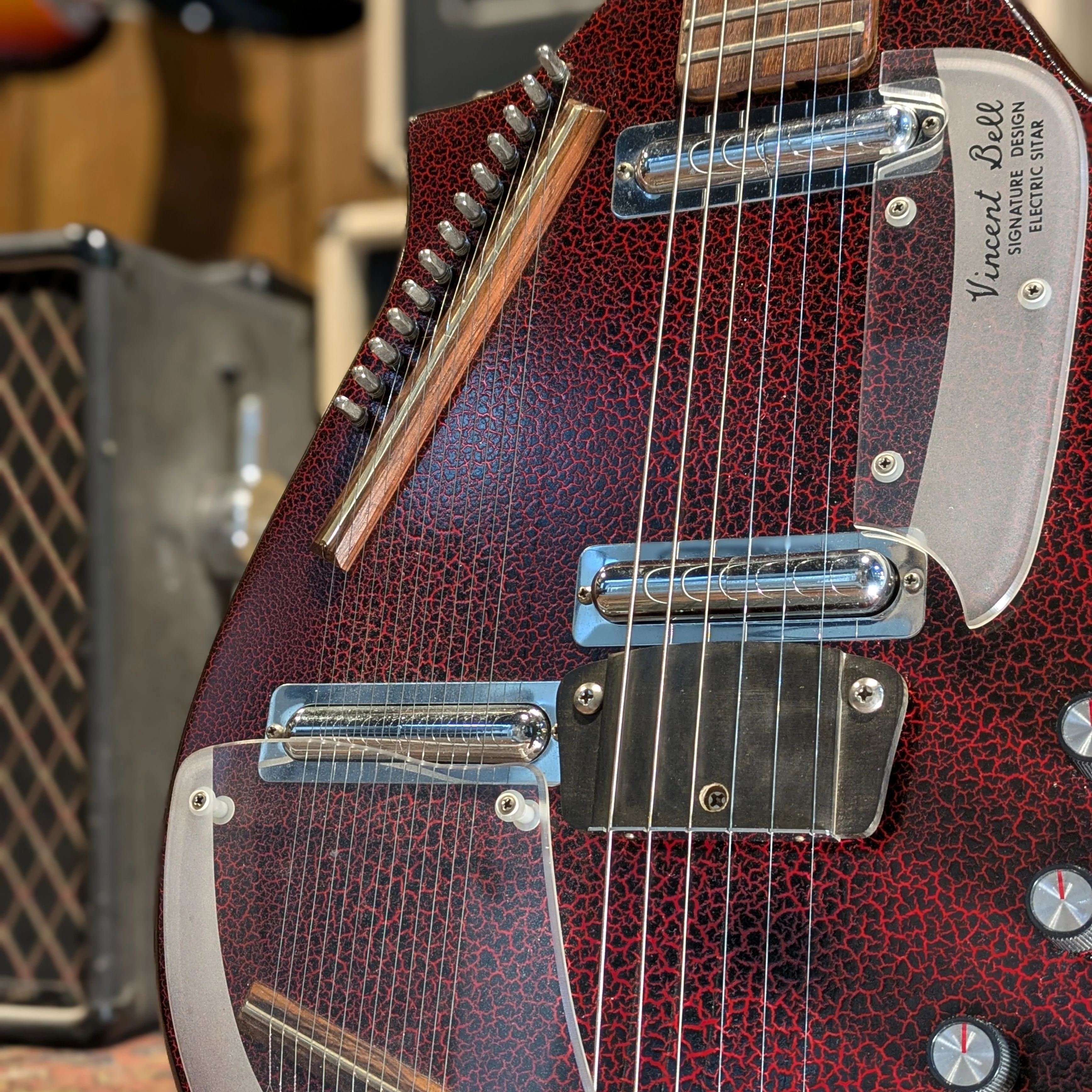 Coral Vincent Bell Electric Sitar 60's - Image 5