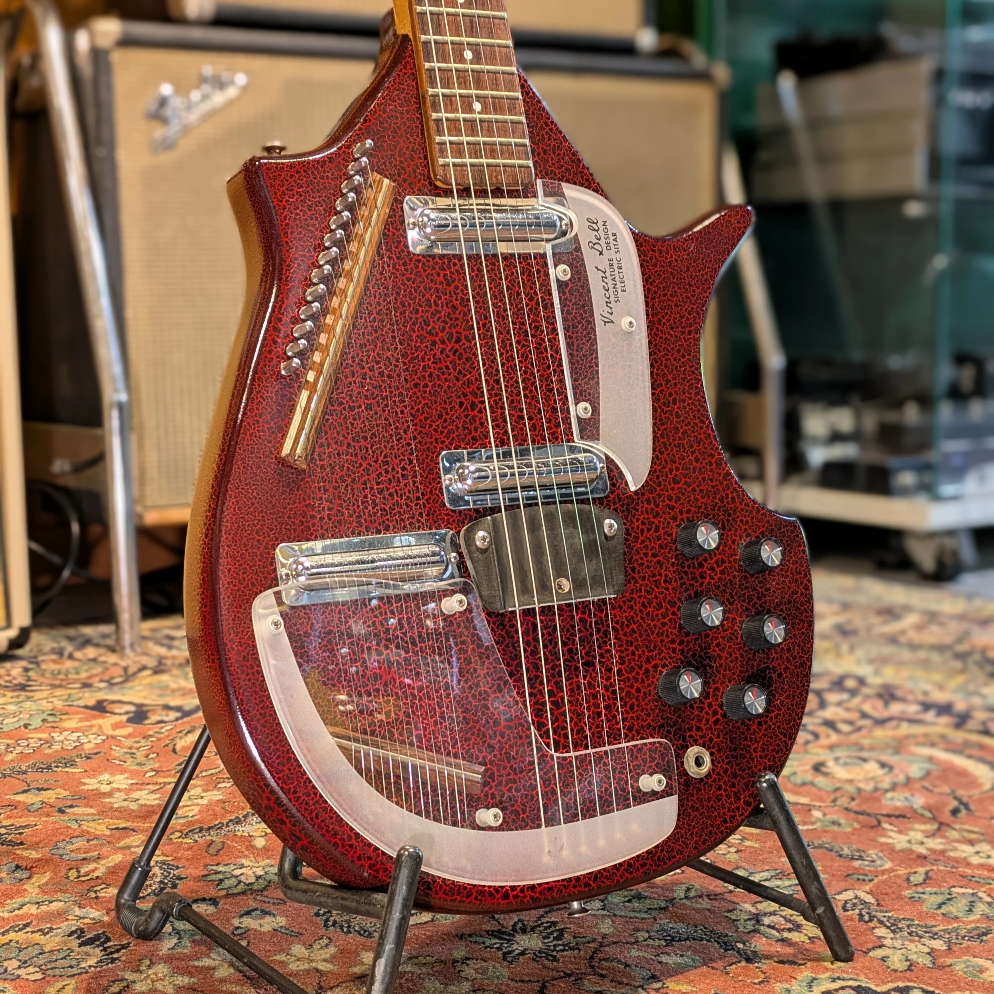 Coral Vincent Bell Electric Sitar 60's - Image 6