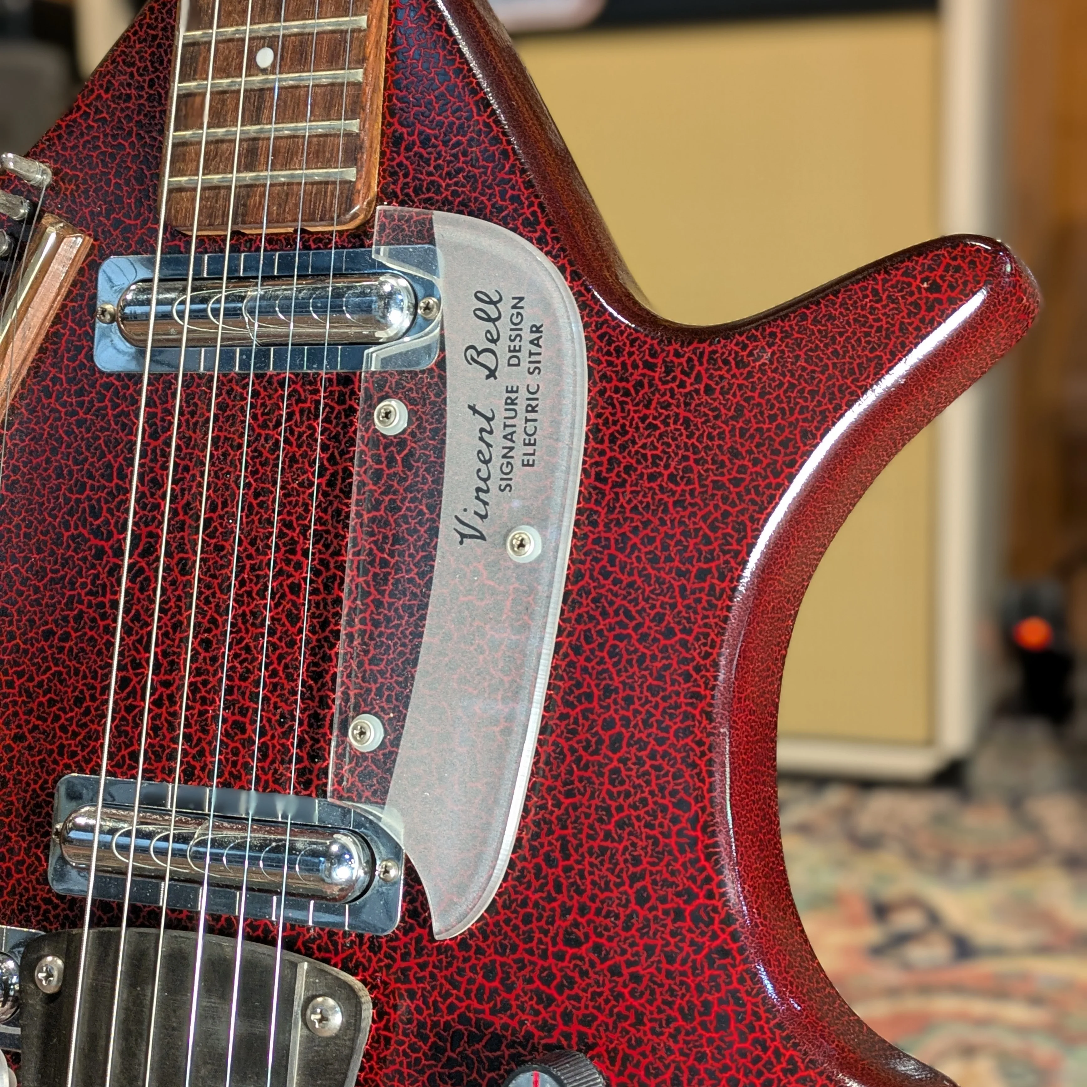 Coral Vincent Bell Electric Sitar 60's - Image 7