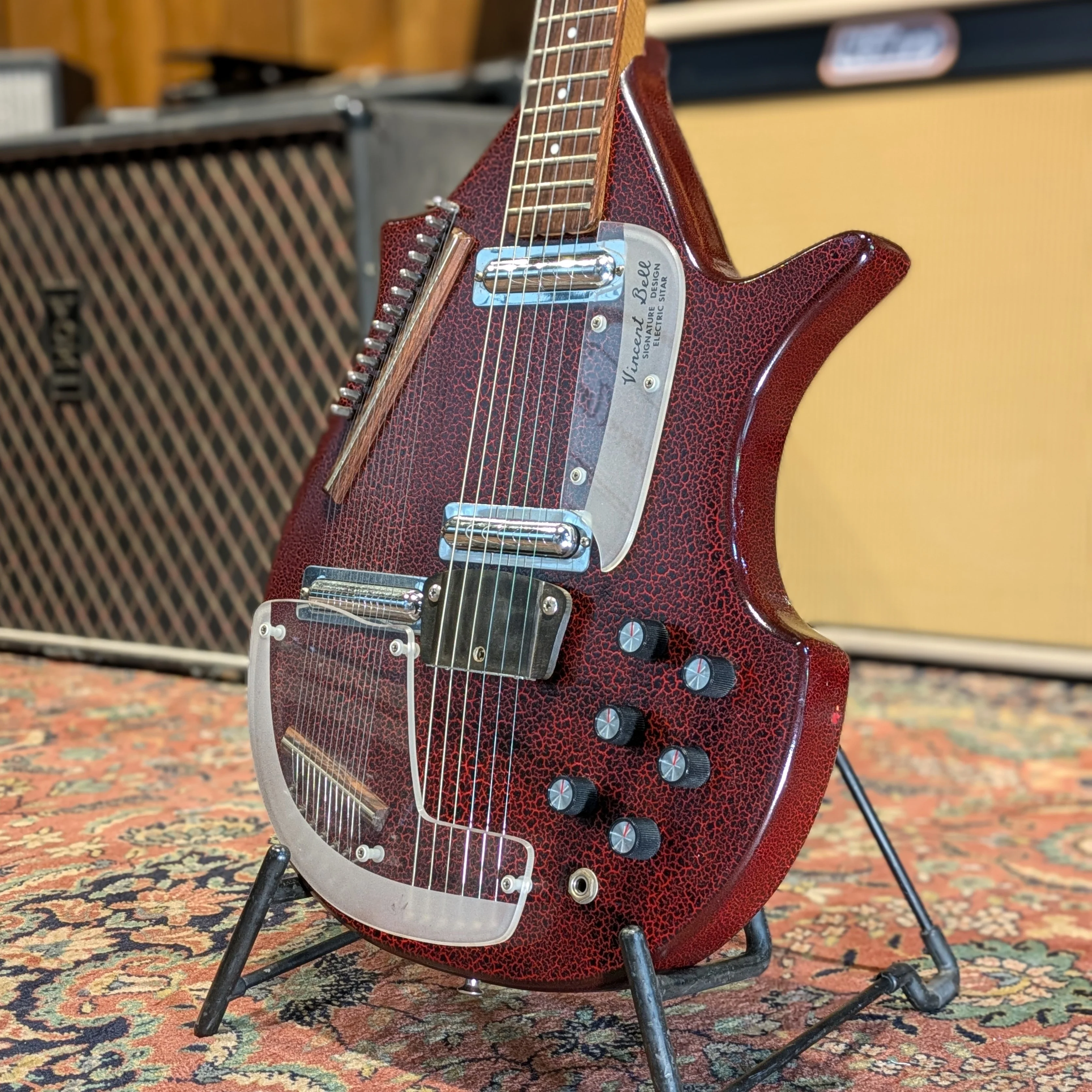 Coral Vincent Bell Electric Sitar 60's - Image 8