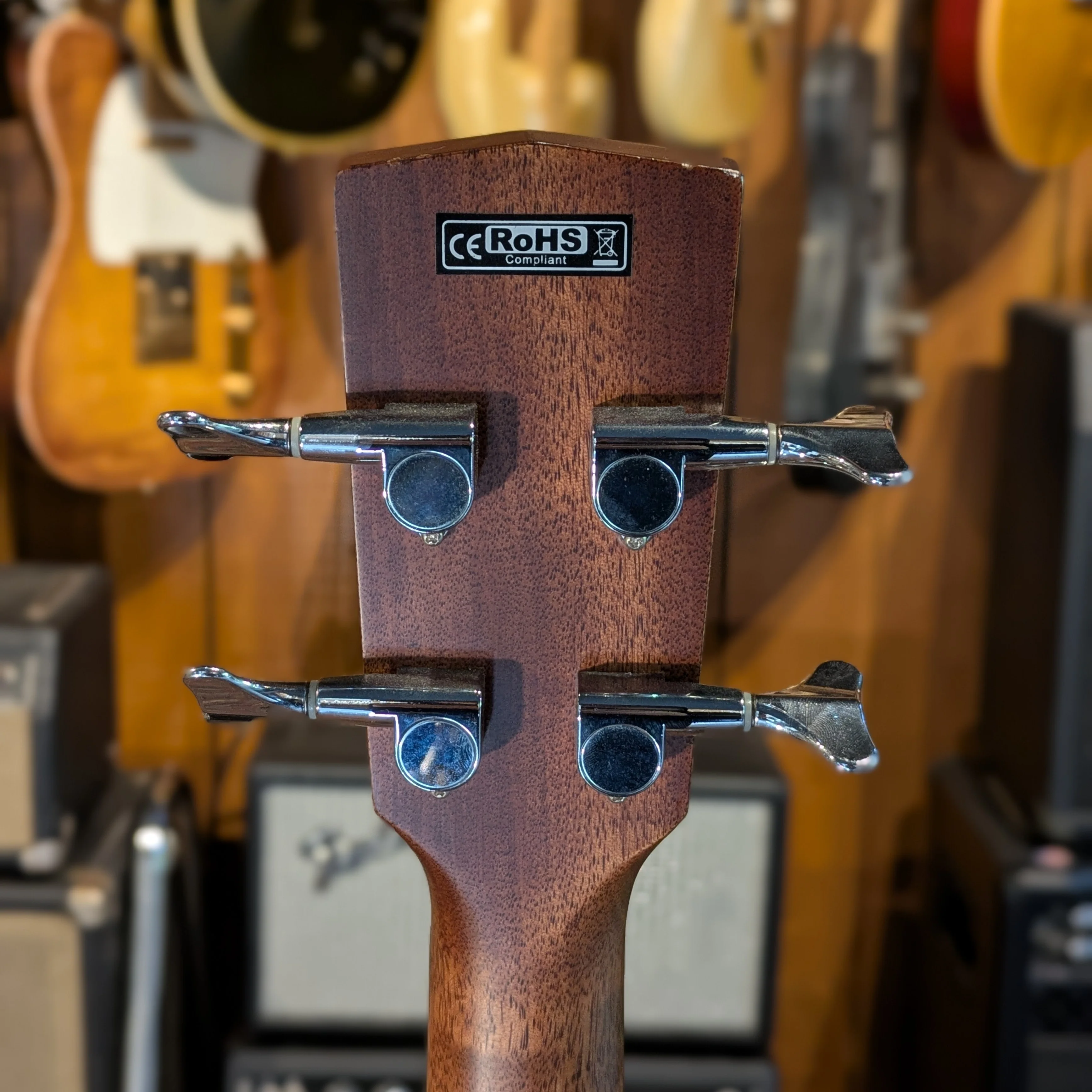 Cort SJB5F NS Acoustic 4-String Bass Cutaway with Electronics - Image 6