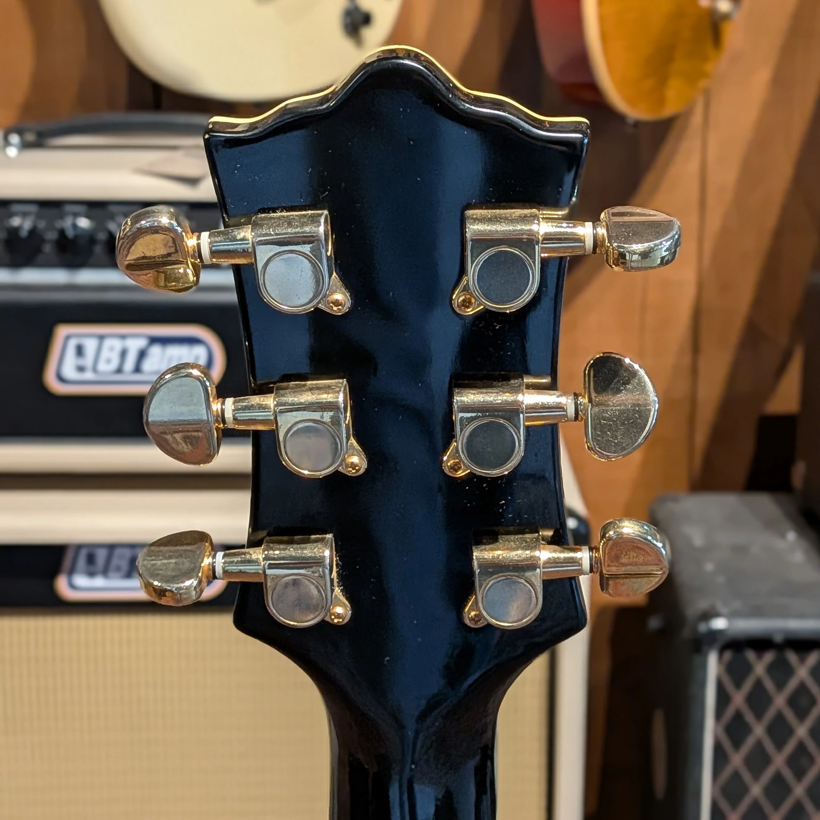 Coxx Classix Custom - Les Paul Style - Black - Image 6