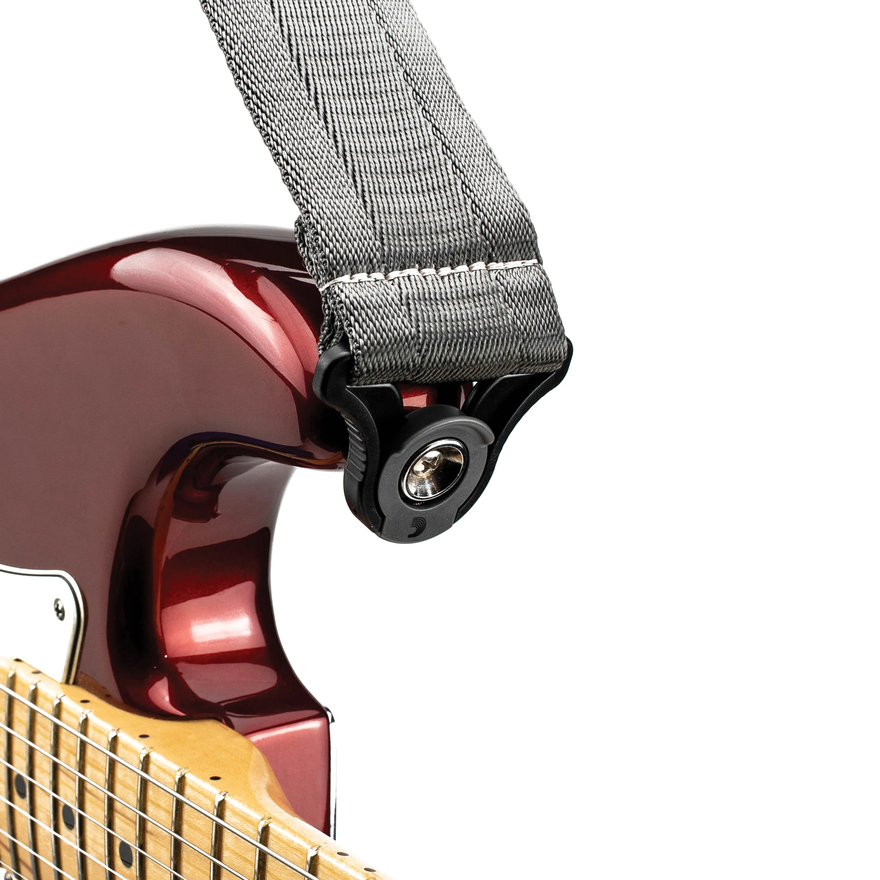 D’Addario Auto Lock Strap Grey - Image 2