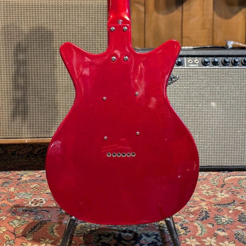 Danelectro 59M 12-String 2010s - Red Metallic - Image 2