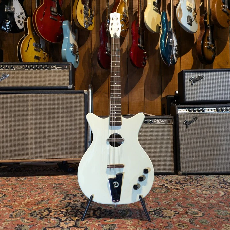 Danelectro Convertible Hollow Body 2010s - Cream - Image 3
