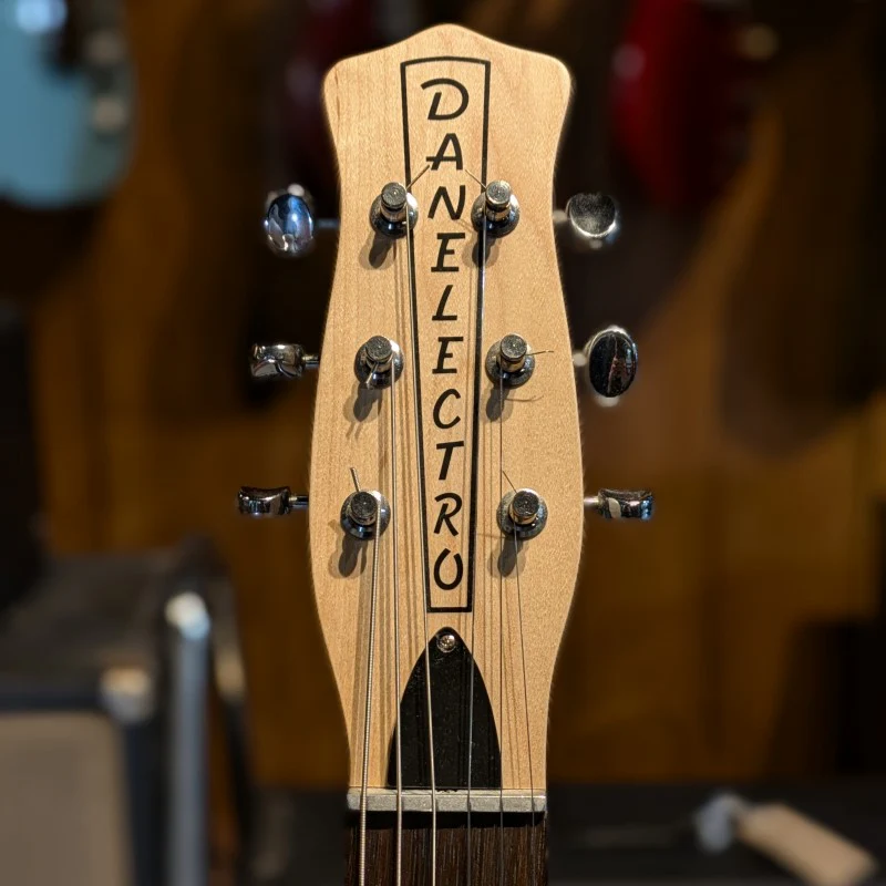Danelectro Convertible Hollow Body 2010s - Cream - Image 5