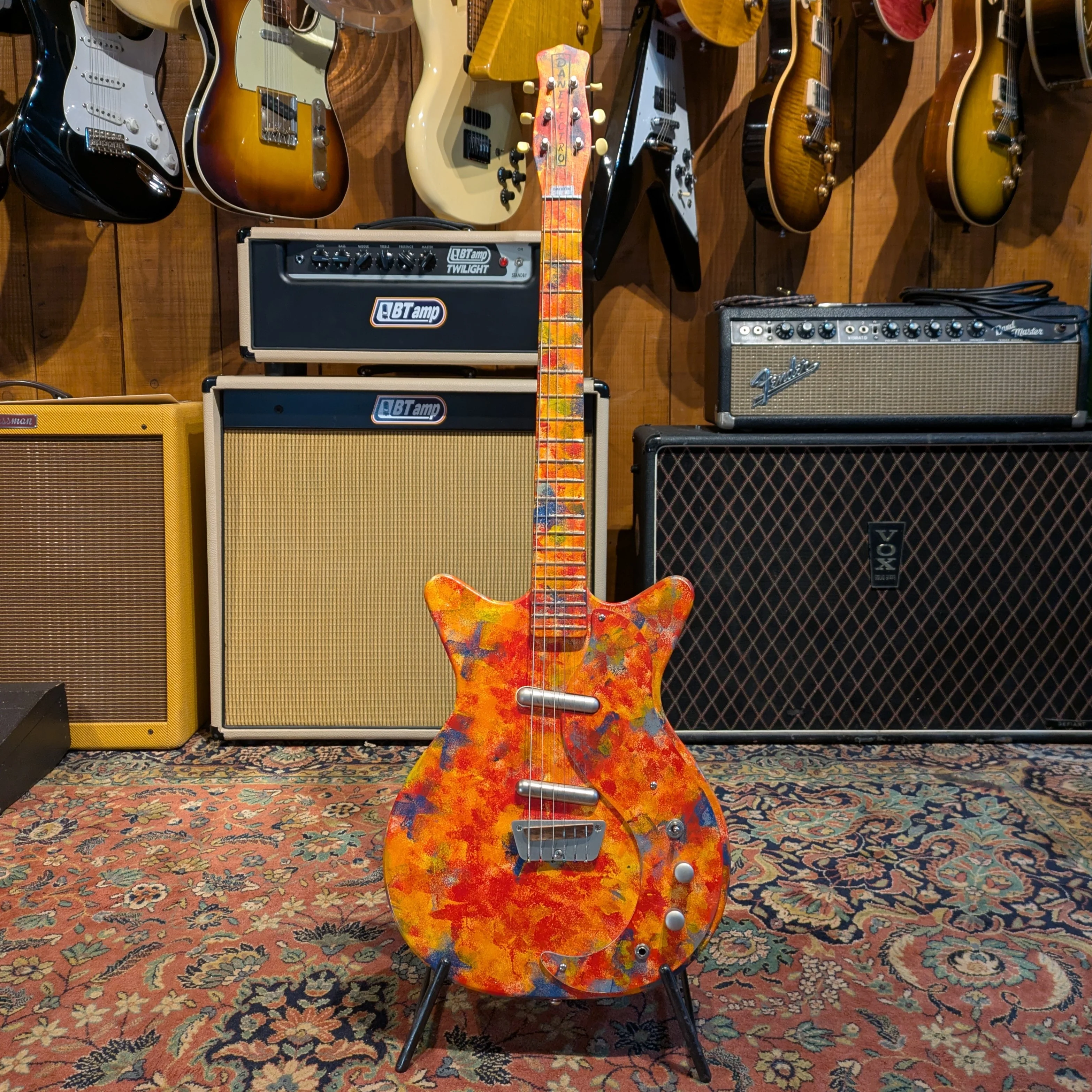 Danelectro DC-59 - Eric Clapton Psychedelic Rainbow - Image 4