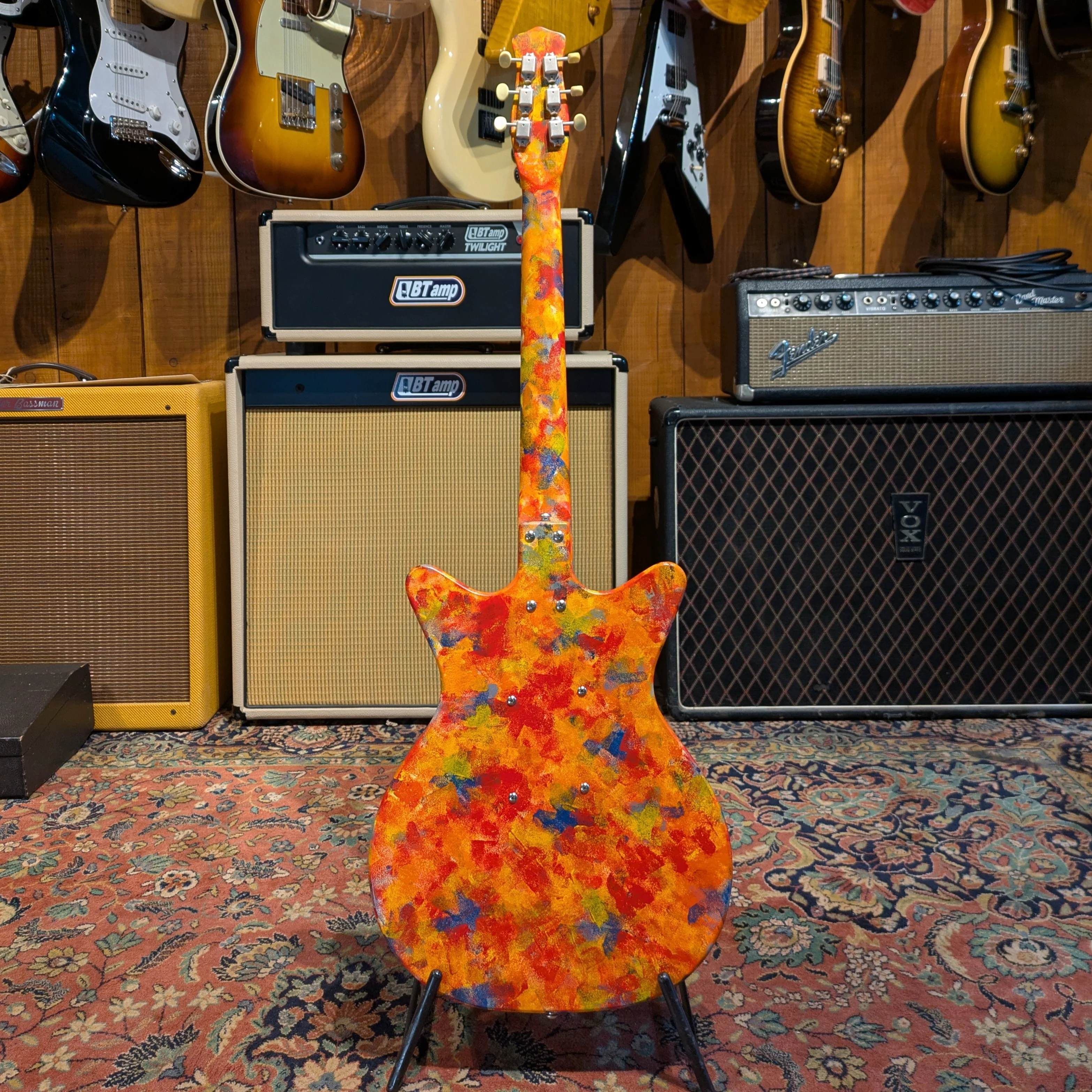 Danelectro DC-59 - Eric Clapton Psychedelic Rainbow - Image 5