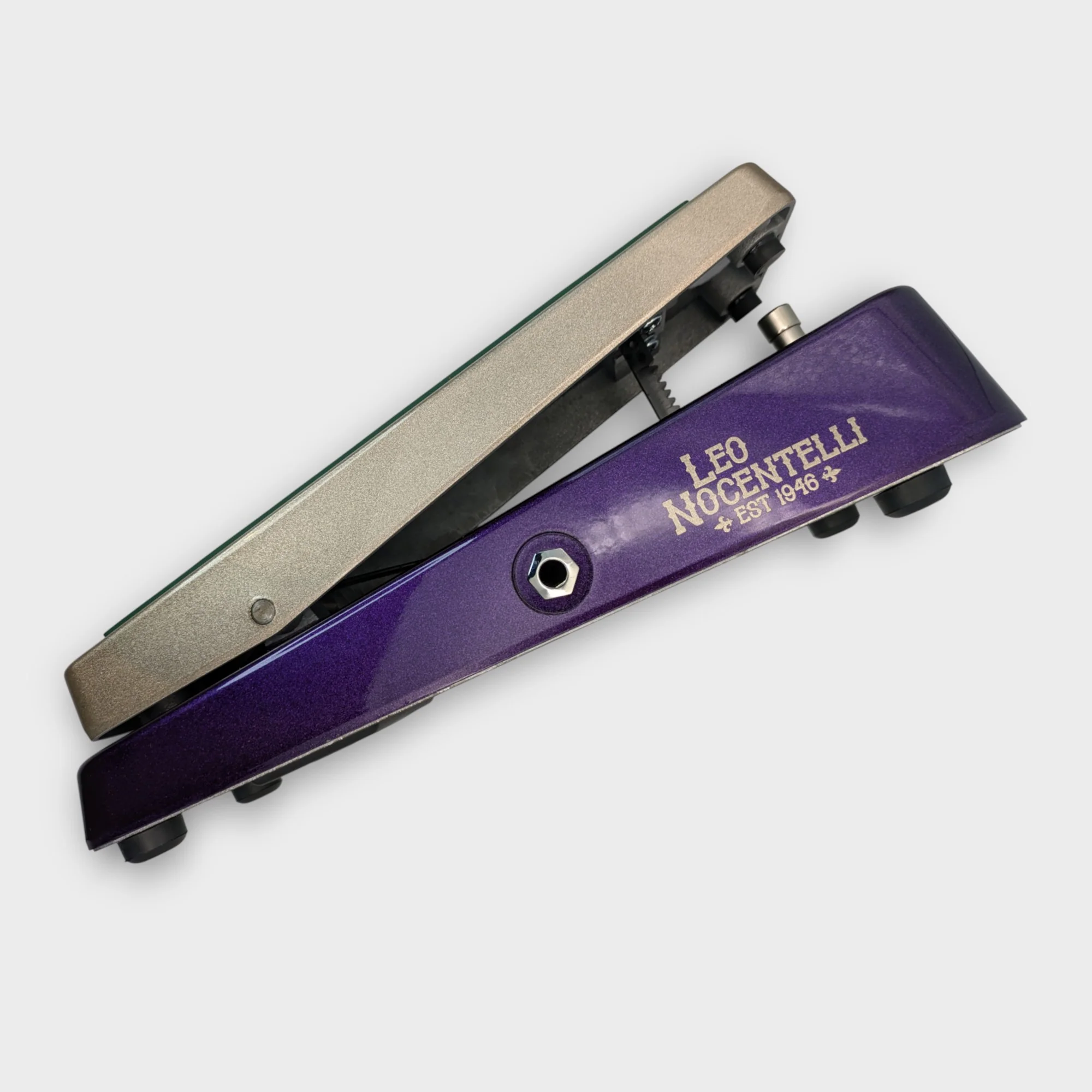 Dunlop LN95 Leo Nocentelli Signature Cry Baby Wah 2022 - Present - Purple / Green - Image 2