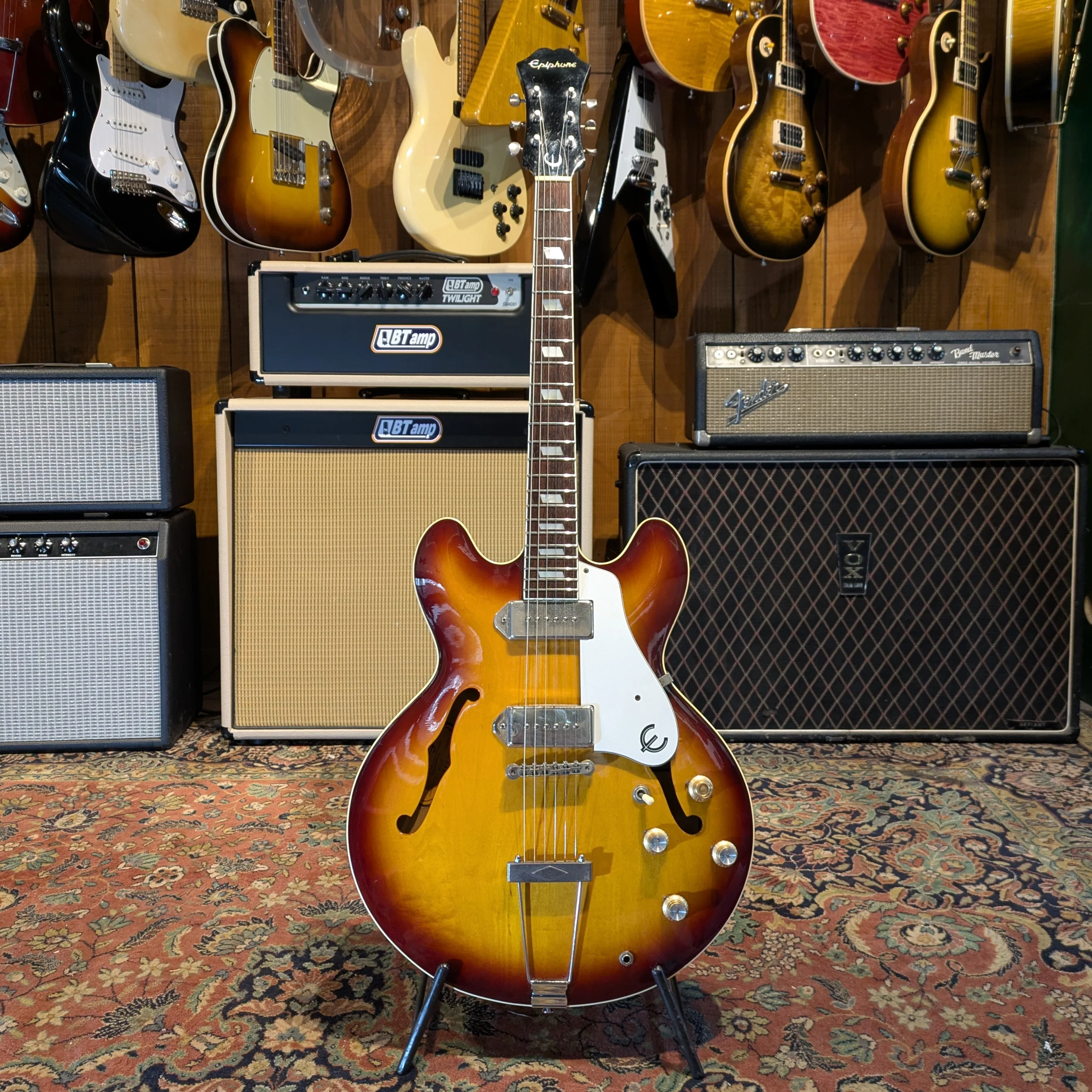 Epiphone Casino (Japanese Domestic) Terada 1989 - Antique Sunburst - Image 5