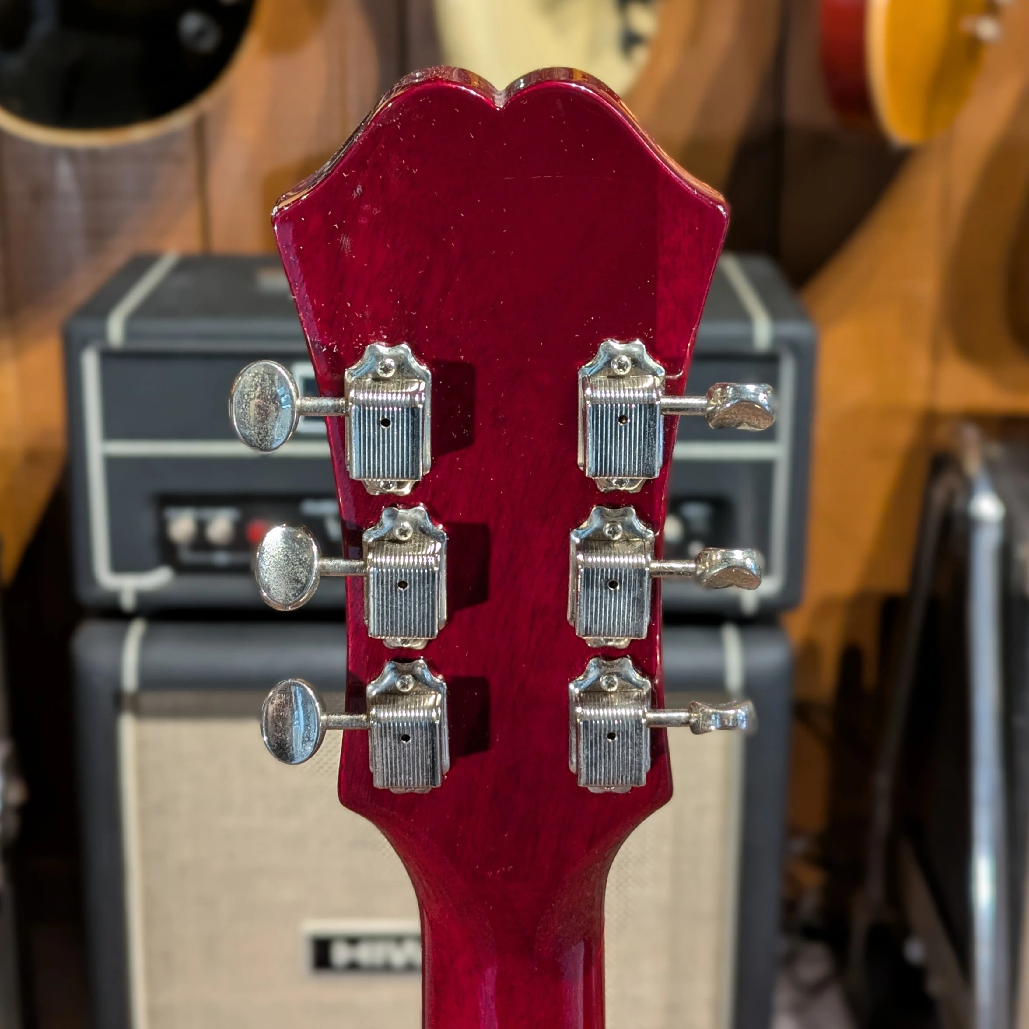 Epiphone Casino Reissue with Rosewood Fretboard 2012 - Cherry - Image 6