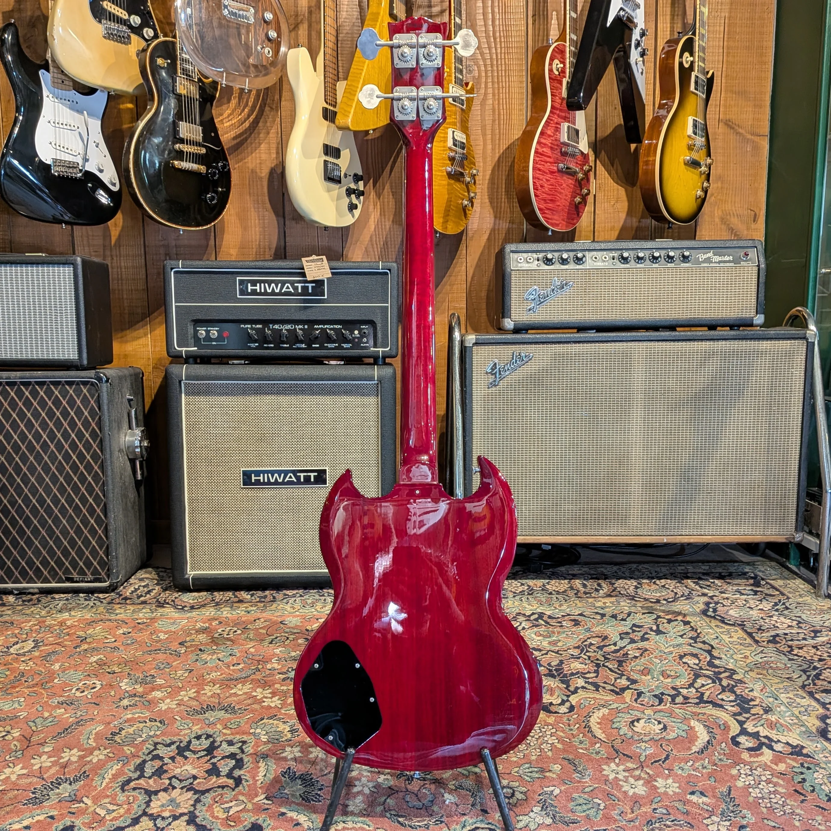 Epiphone EB-3 Bass - Japan - Cherry - Image 4