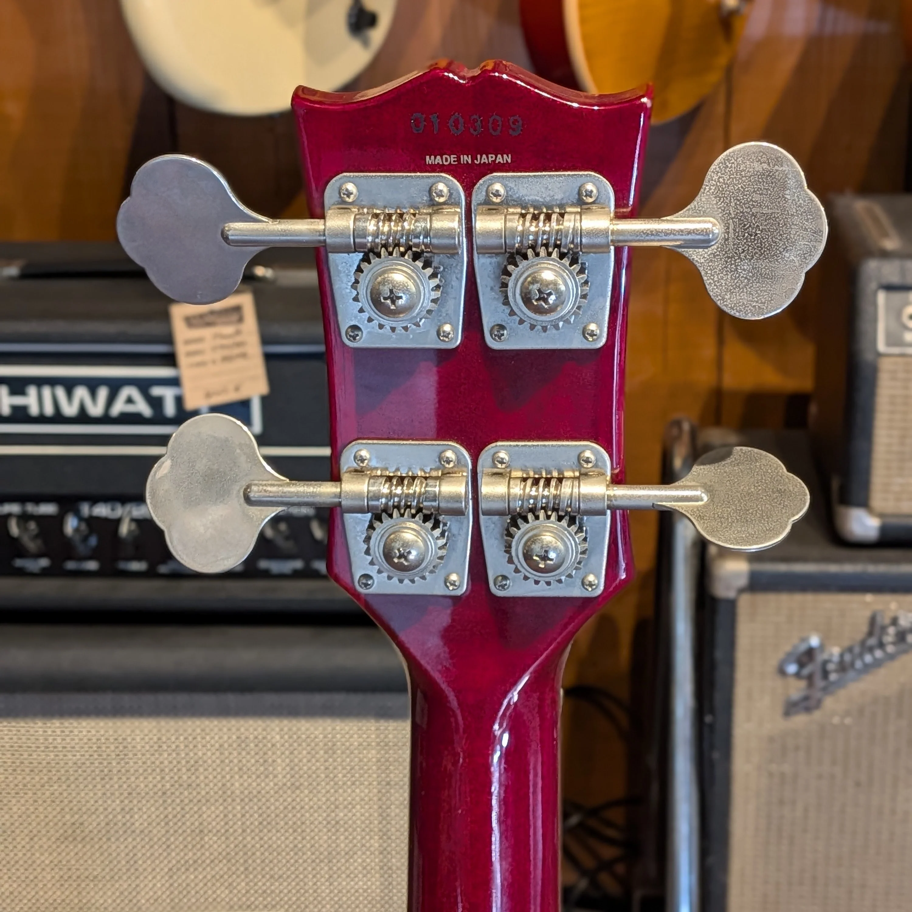 Epiphone EB-3 Bass - Japan - Cherry - Image 6