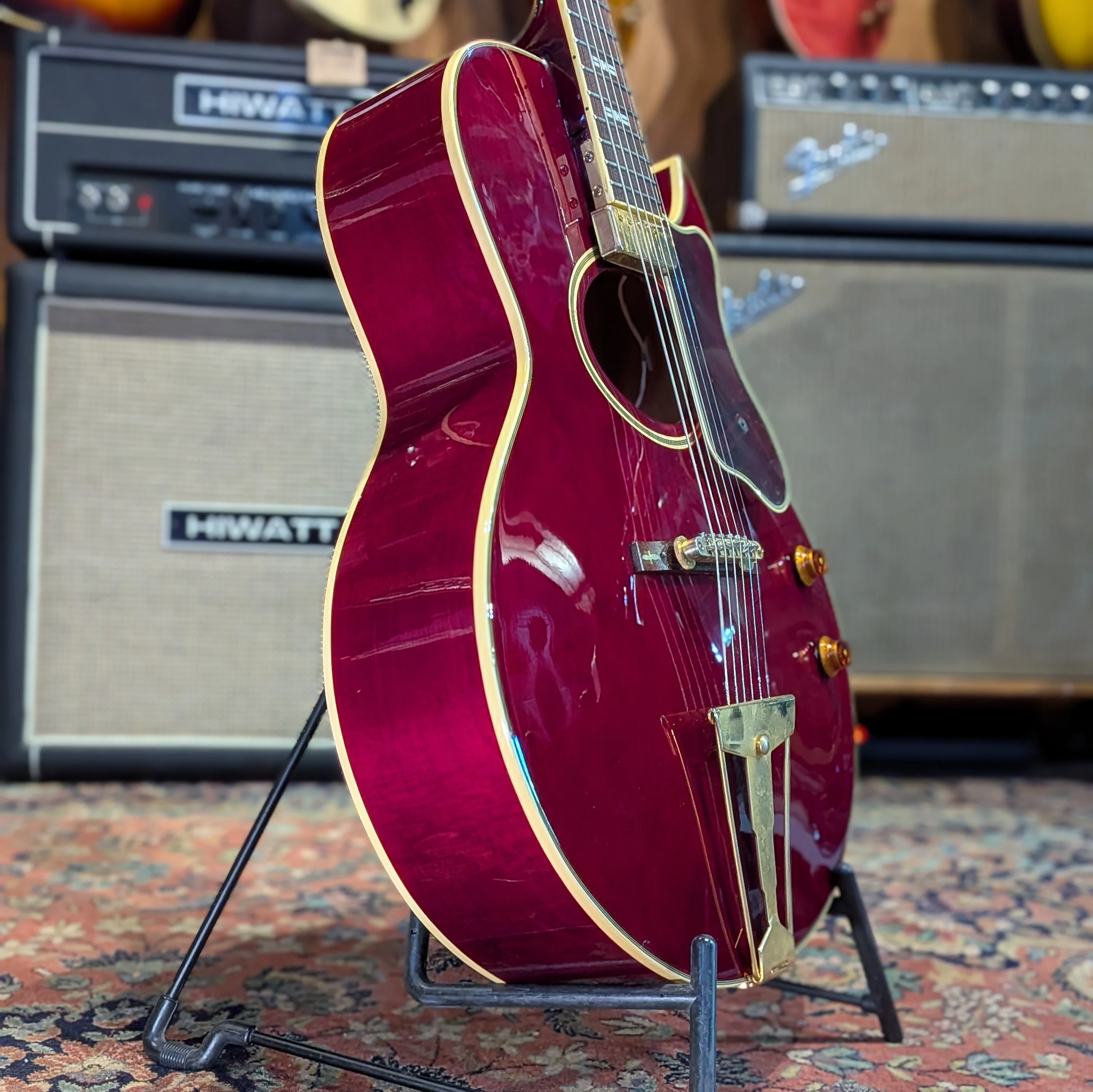 Epiphone Howard Roberts 1997 - Cherry - Image 2