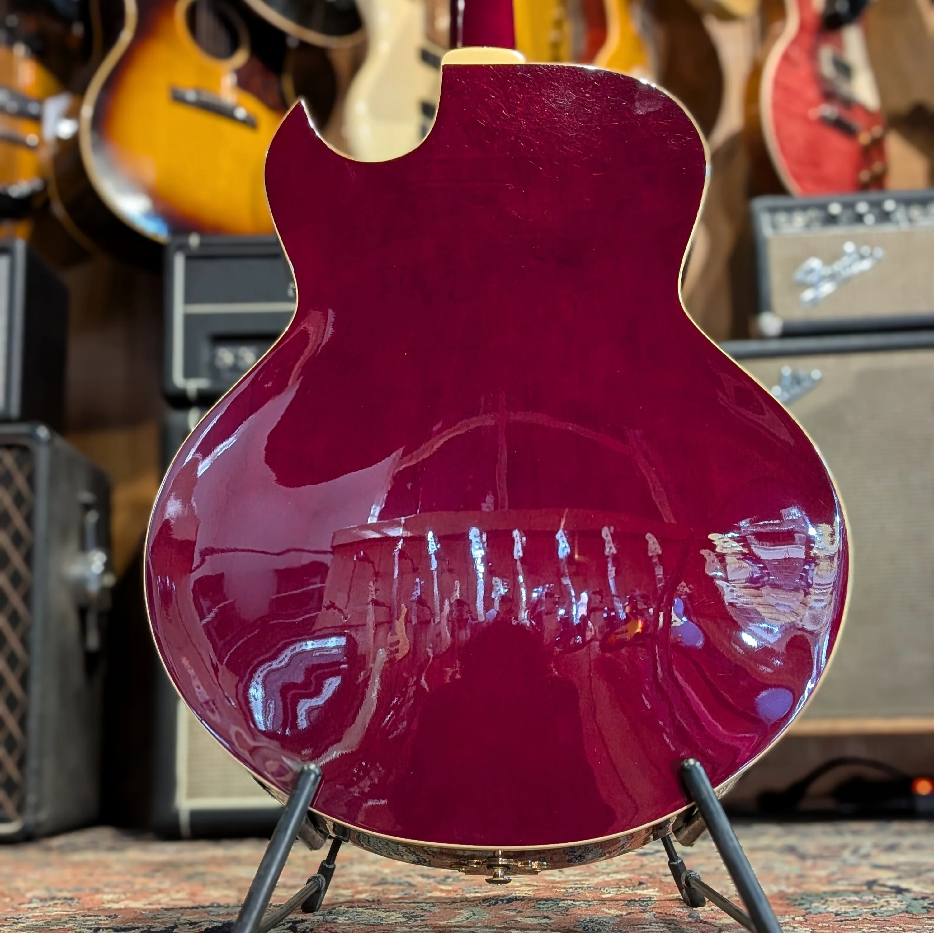 Epiphone Howard Roberts 1997 - Cherry - Image 3