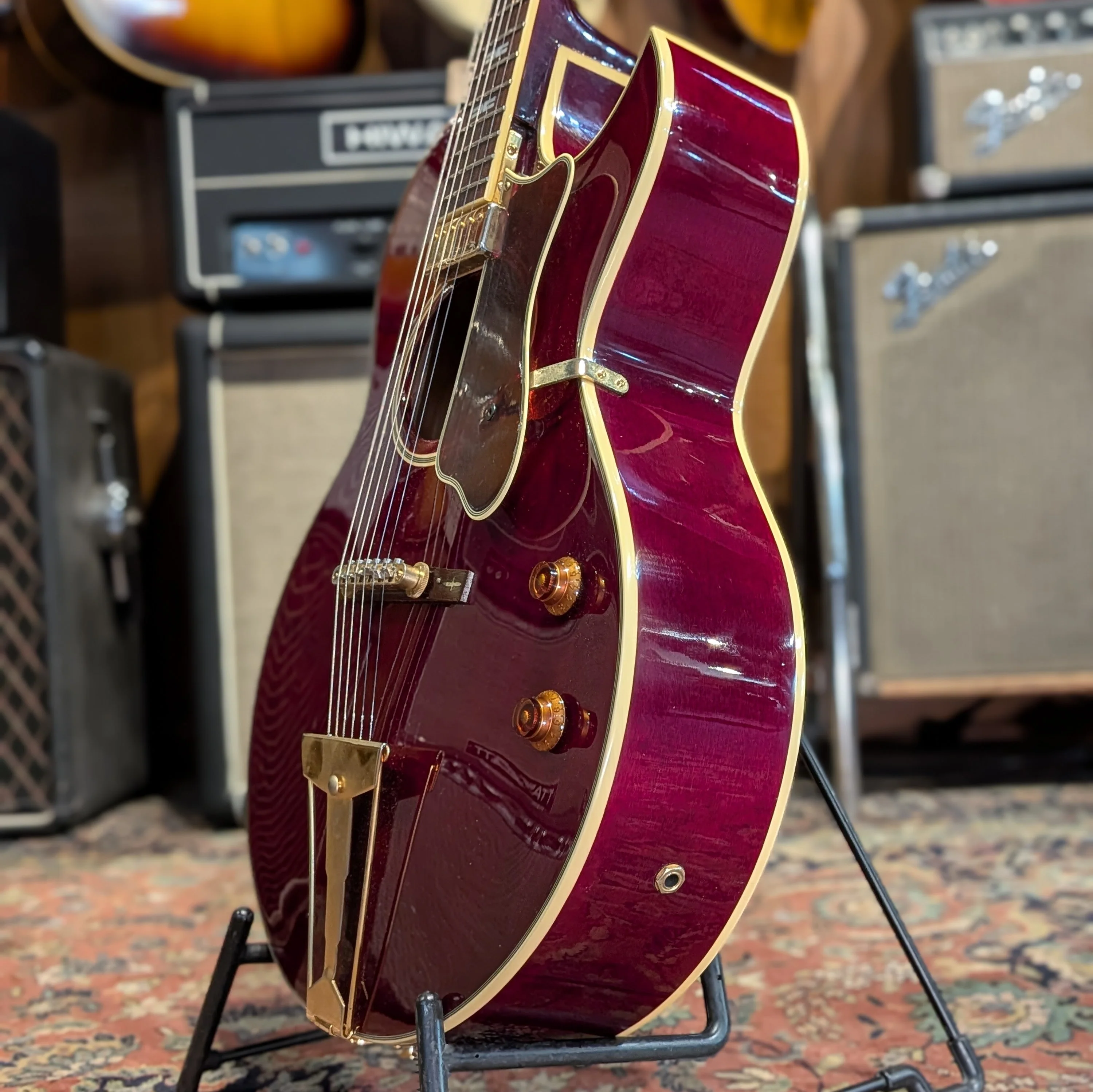 Epiphone Howard Roberts 1997 - Cherry - Image 4