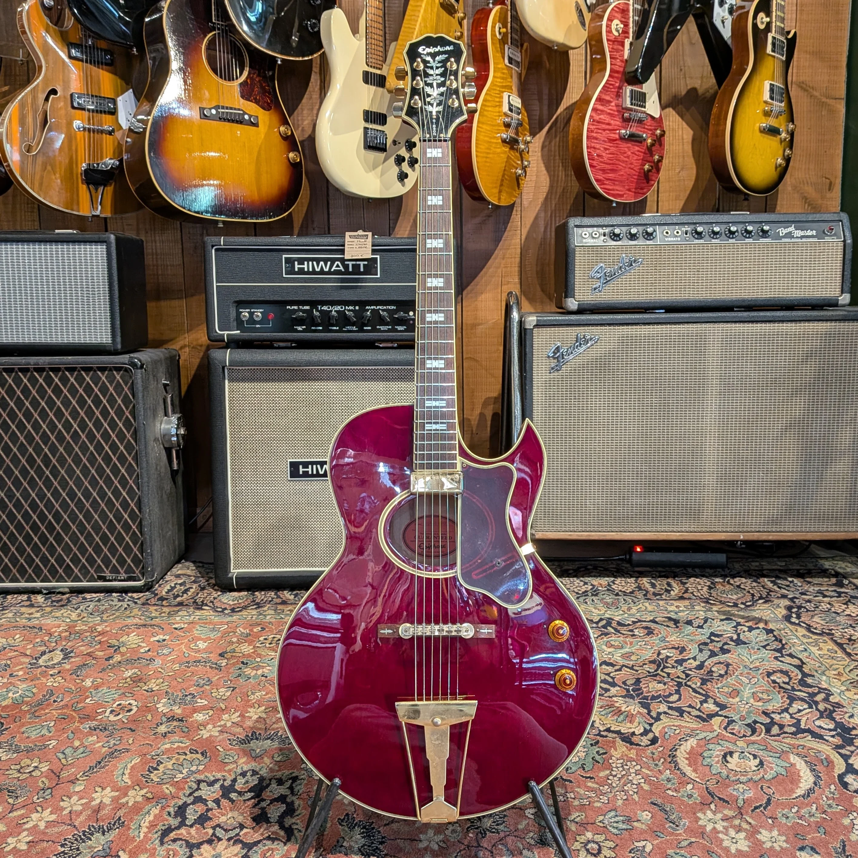 Epiphone Howard Roberts 1997 - Cherry - Image 5