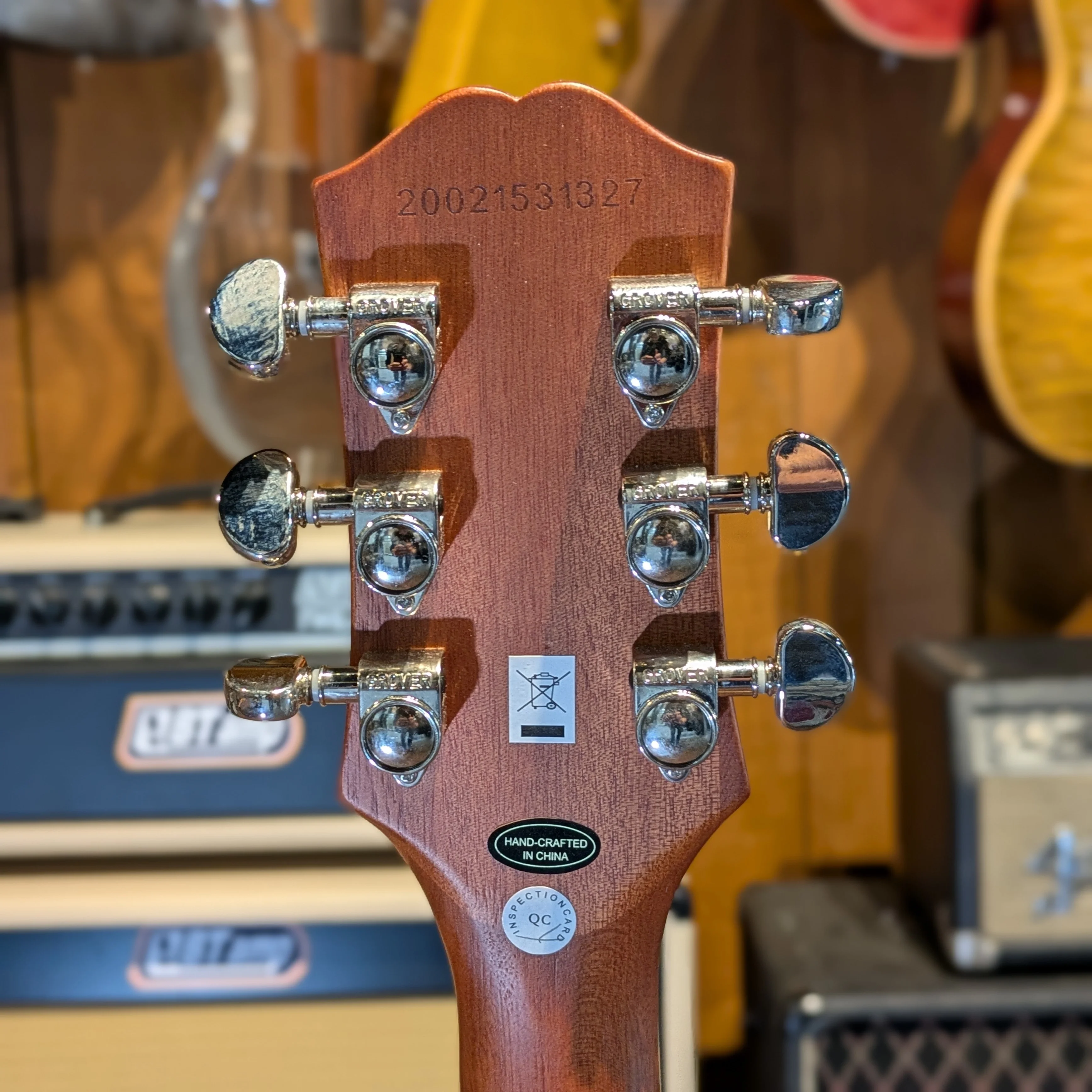 Epiphone Les Paul Classic Worn - Worn Metallic Gold - Image 6