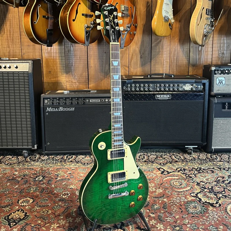Epiphone Les Paul "Emerald Green" (1997) Corée - Image 2