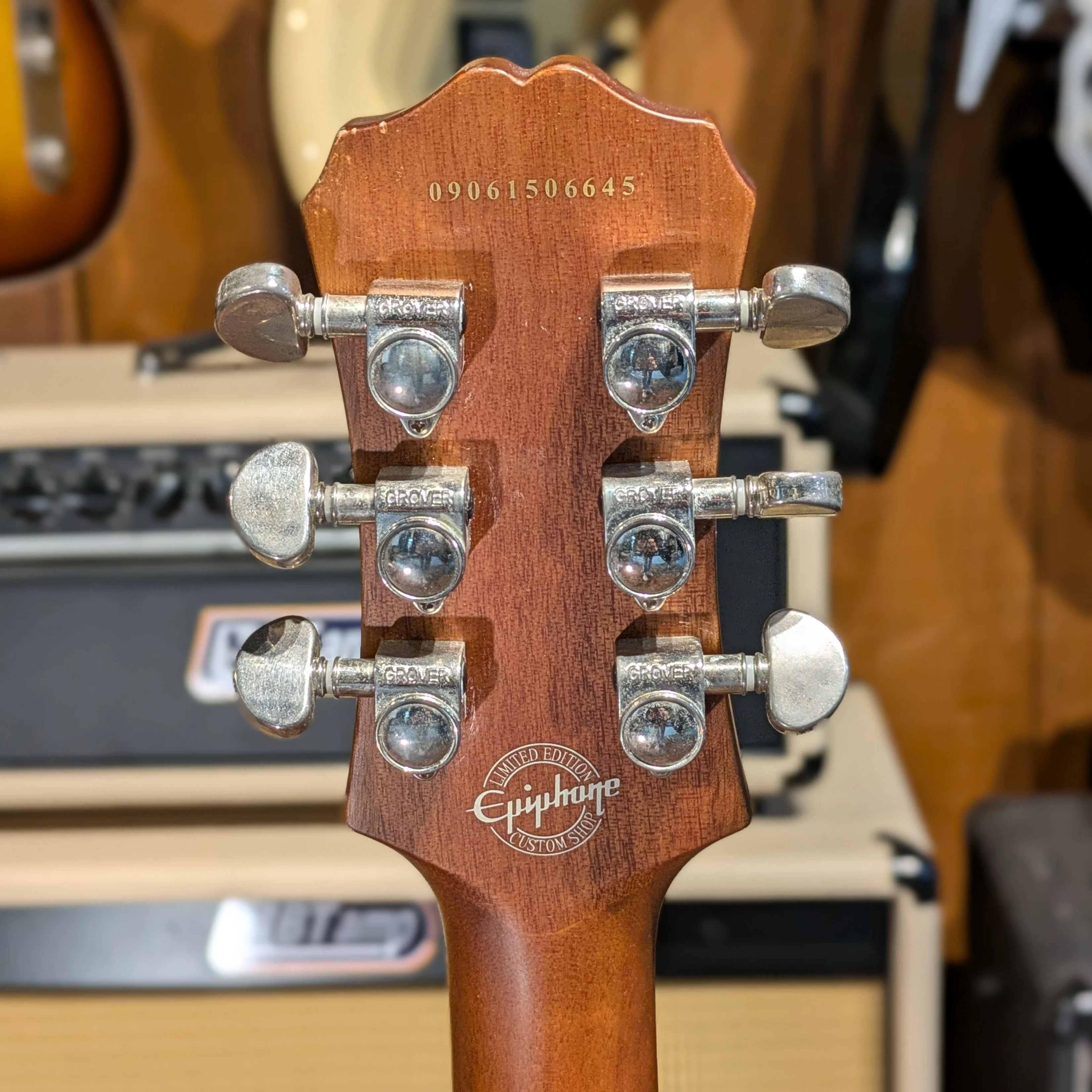 Epiphone Les Paul Standard Limited Edition Mahogany 2009 Worn Brown - Image 6