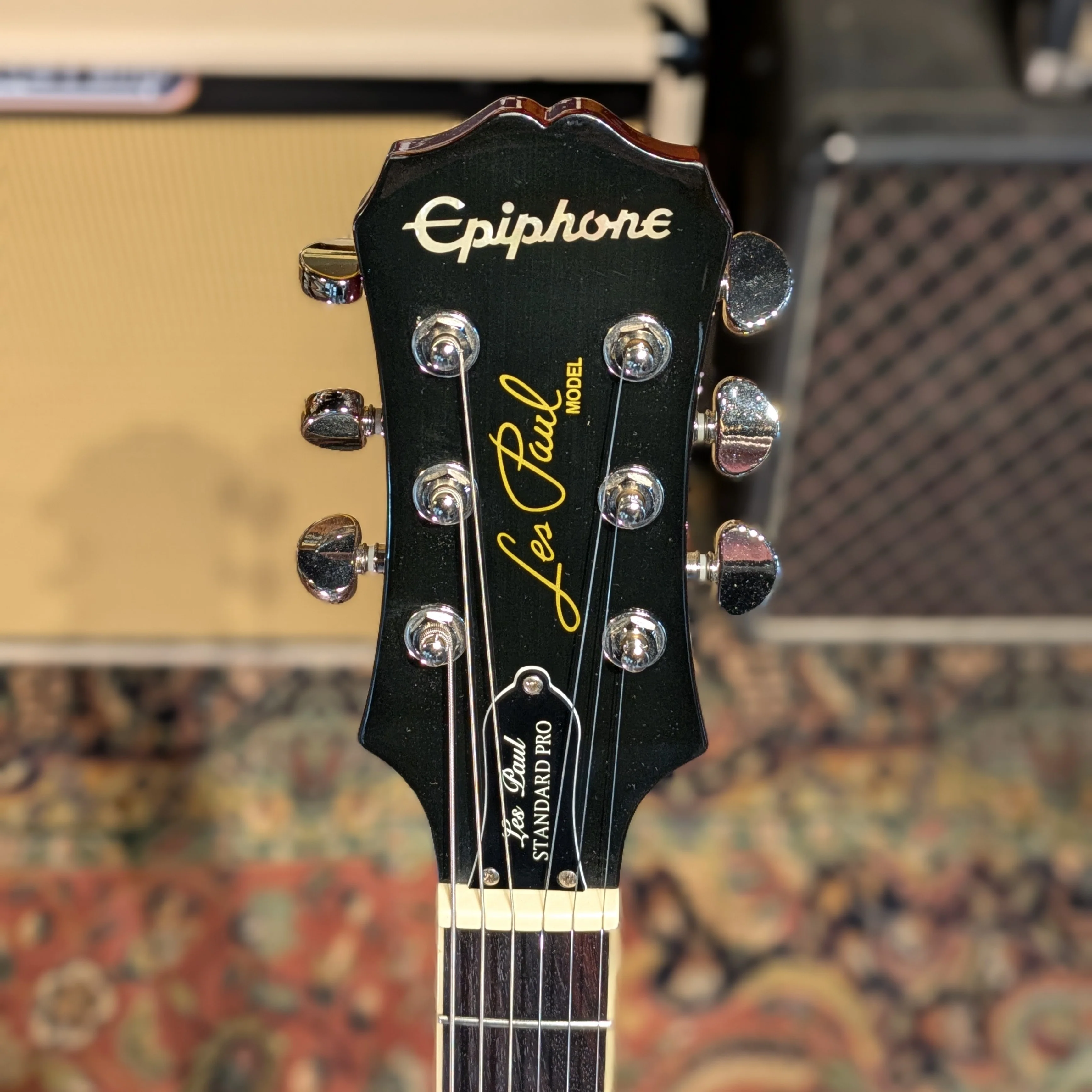 Epiphone Les Paul Standard Plus Top PRO 2013 - Wine Red - Image 5