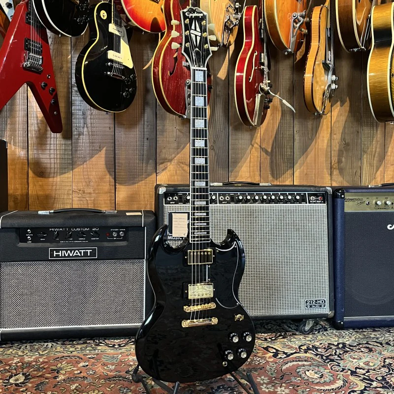 Epiphone SG Custom Ebony - Image 2