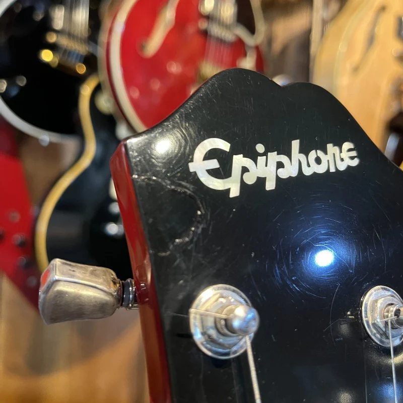 Epiphone The Dot Bigsby - Cherry - Image 5