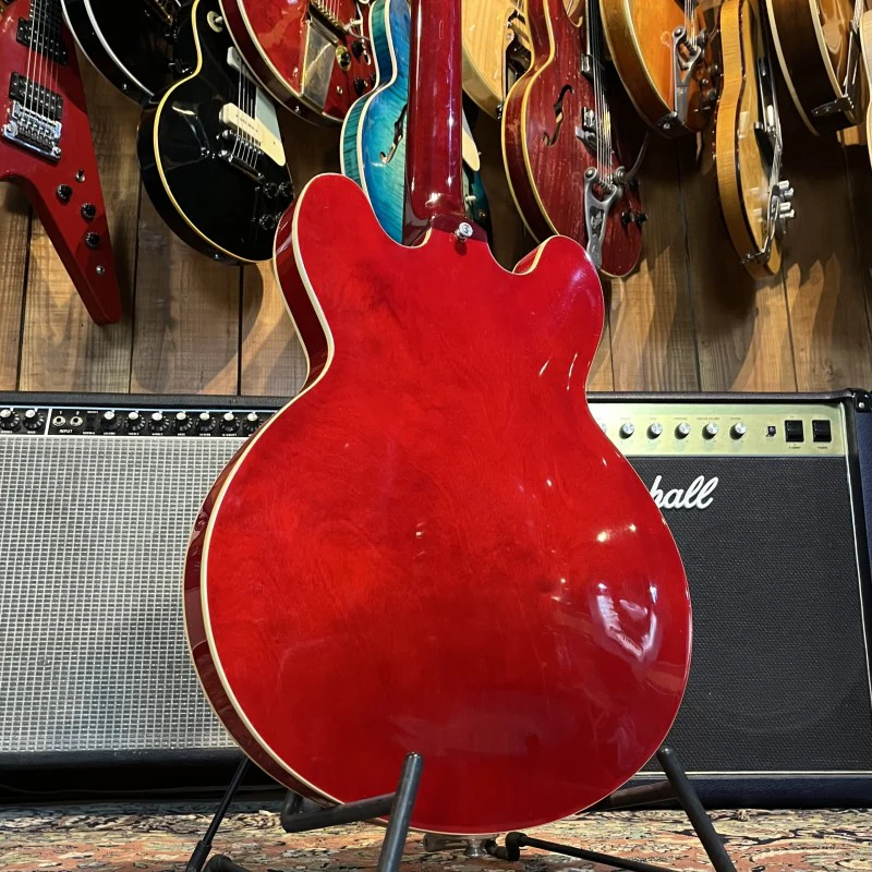 Epiphone The Dot Bigsby - Cherry - Image 7