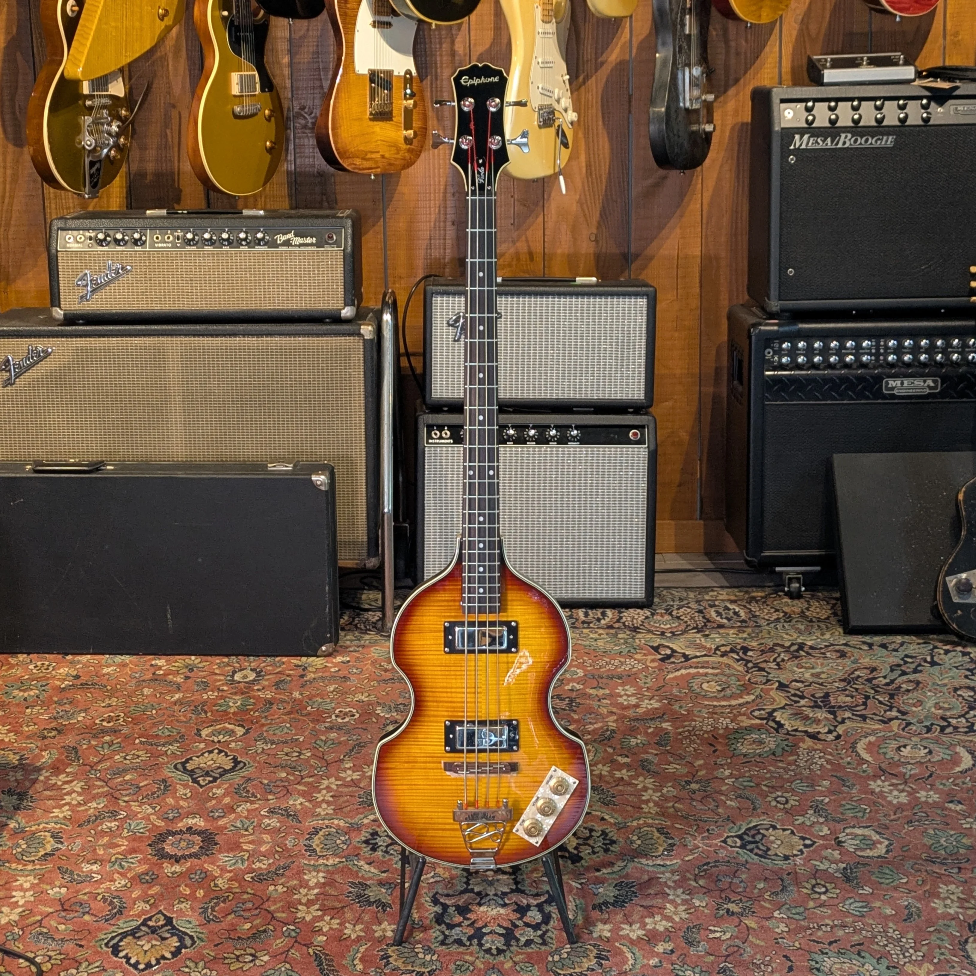 Epiphone Viola Bass - Vintage Sunburst - Image 3
