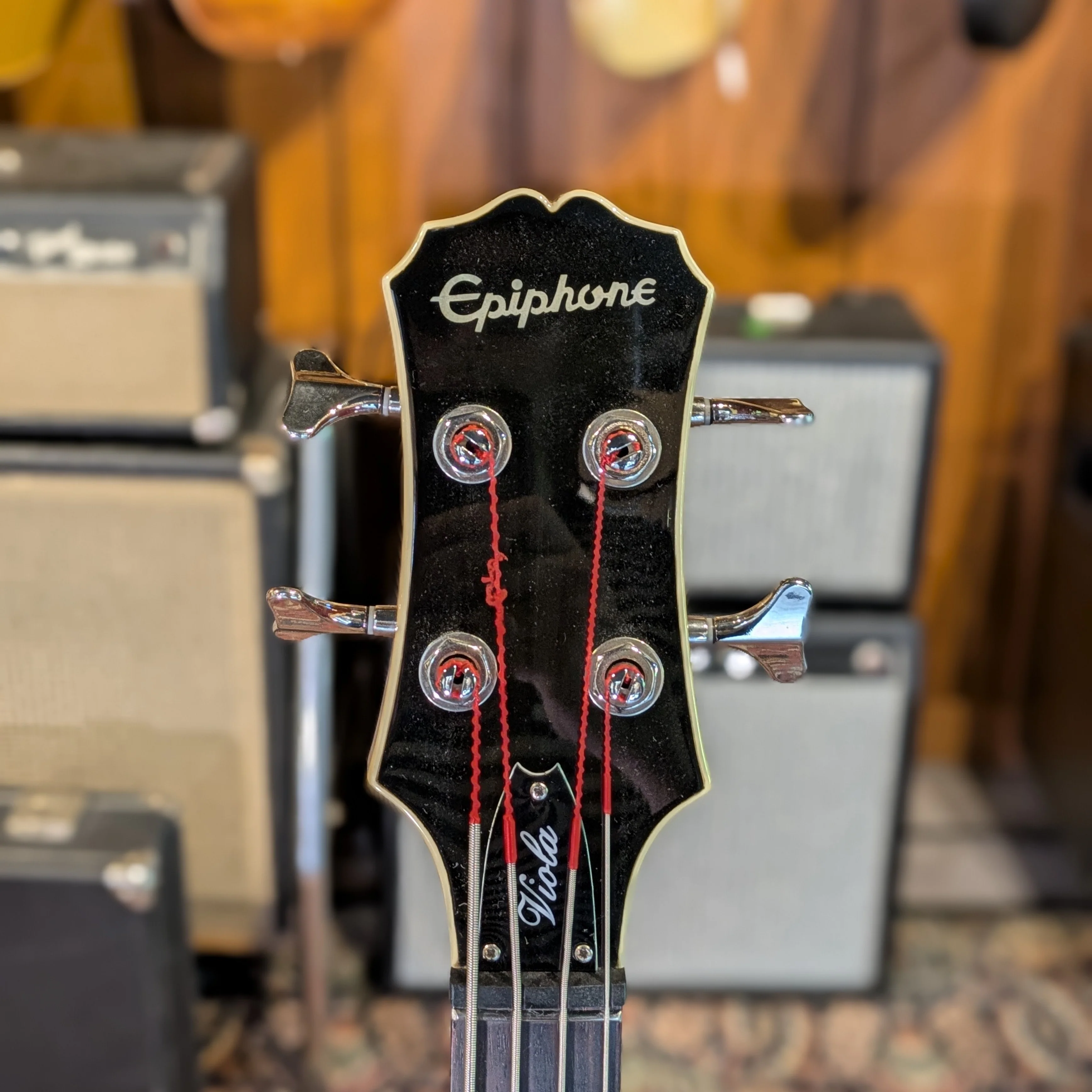 Epiphone Viola Bass - Vintage Sunburst - Image 5